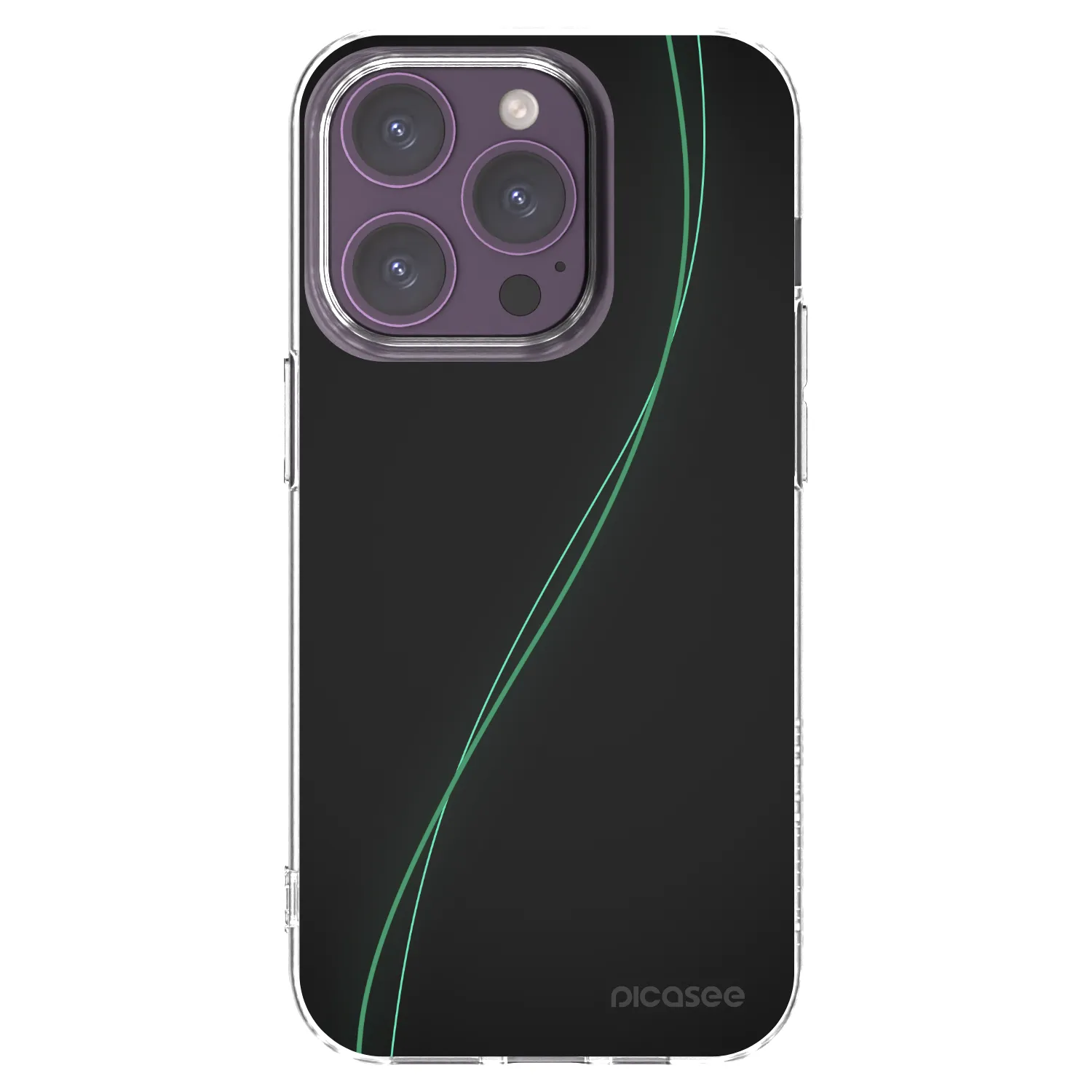 Silikónový prehľadný obal pre Apple iPhone 14 Pro - Be Different