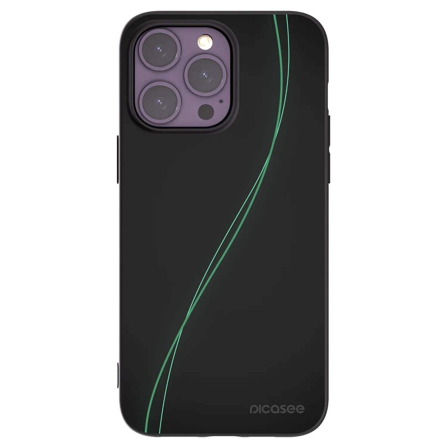 Picasee silikónový čierny obal pre Apple iPhone 14 Pro Max - Be Different