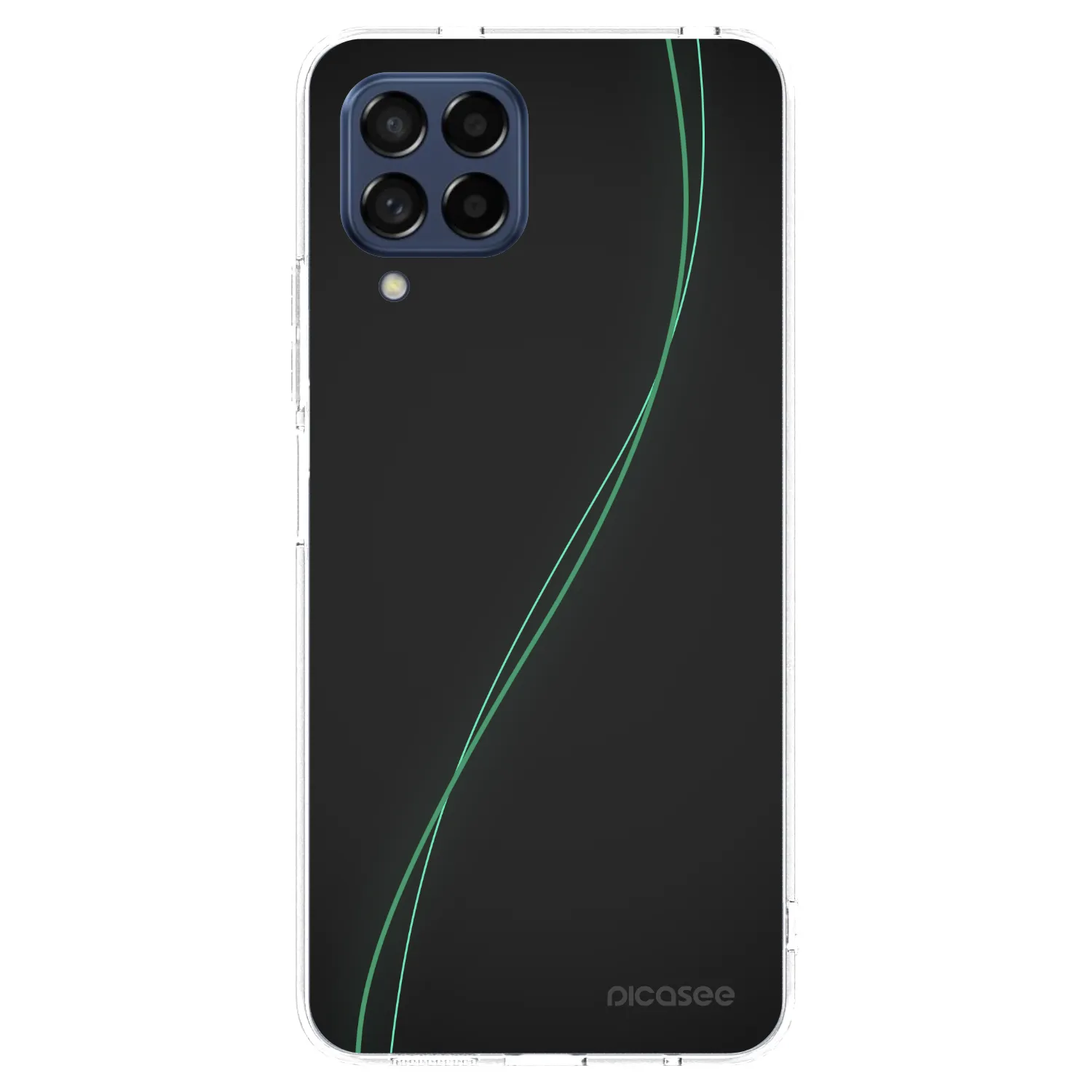 Picasee silikónový prehľadný obal pre Samsung Galaxy M53 5G - Be Different