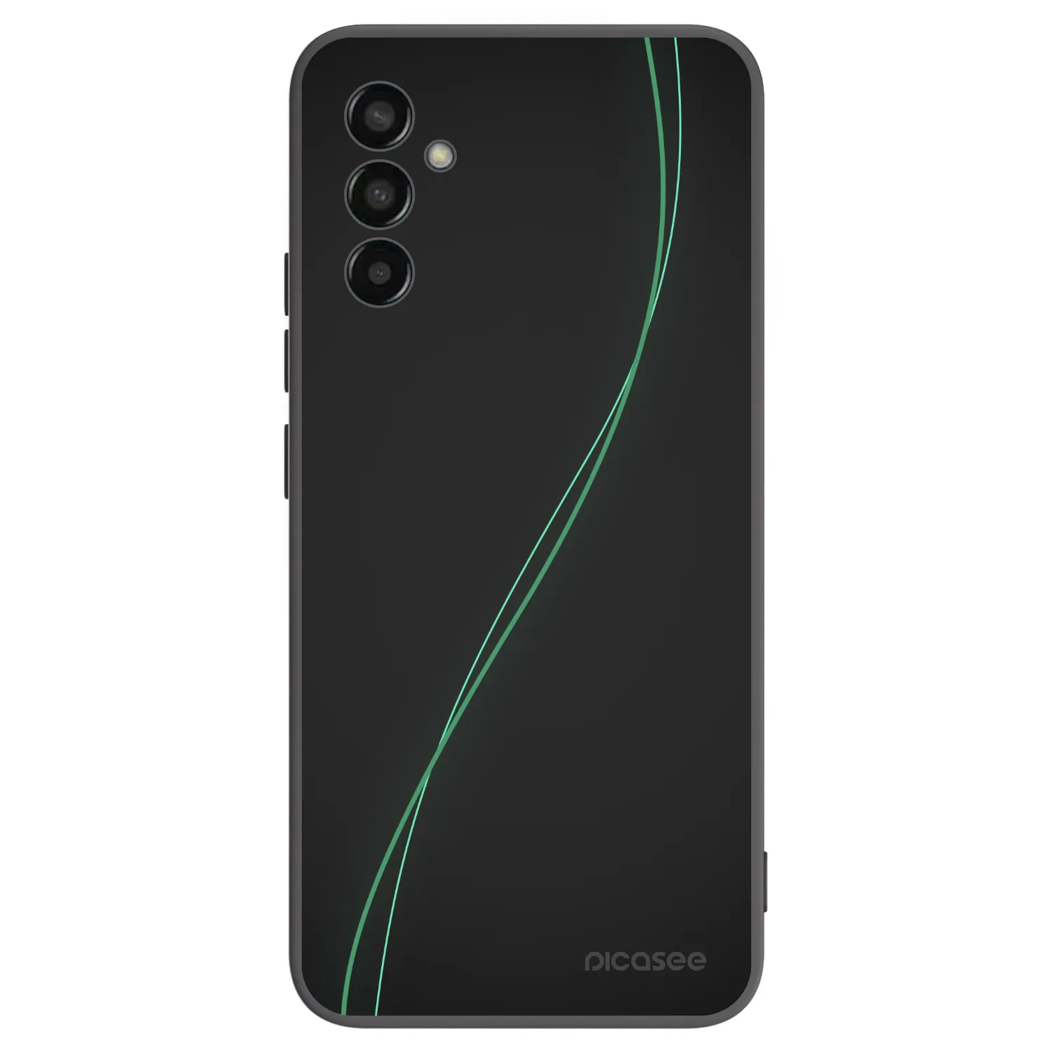 Picasee silikónový čierny obal pre Samsung Galaxy M13 M135F - Be Different