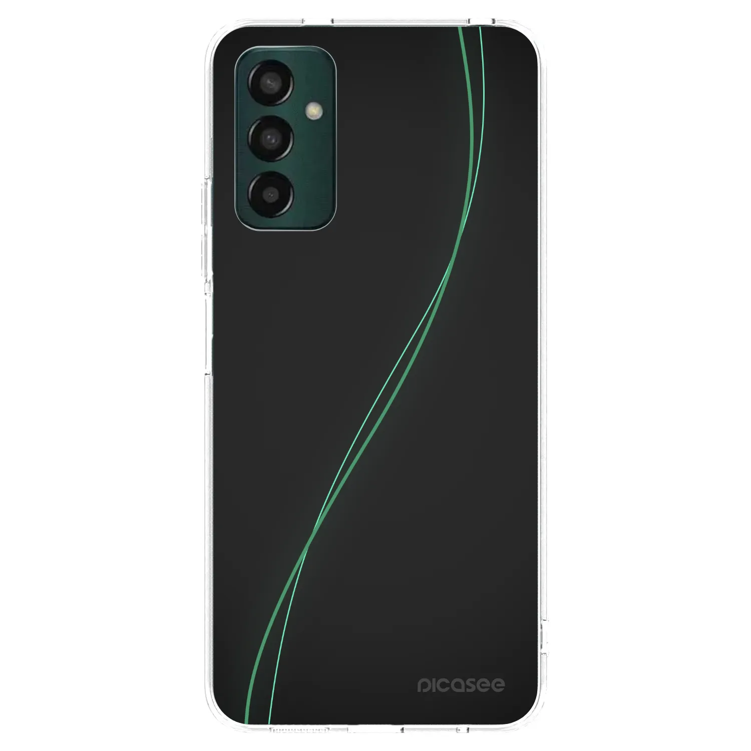 Picasee silikónový prehľadný obal pre Samsung Galaxy M13 M135F - Be Different