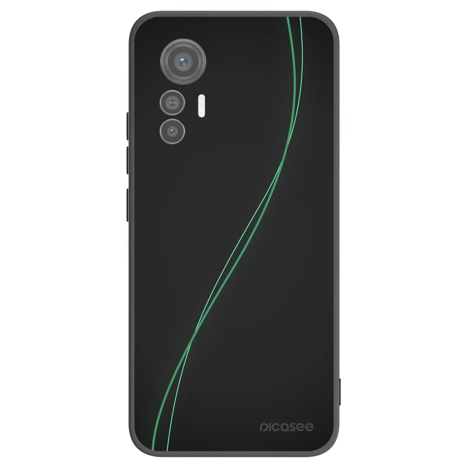 Silikónový čierny obal pre Xiaomi 12 Lite - Be Different