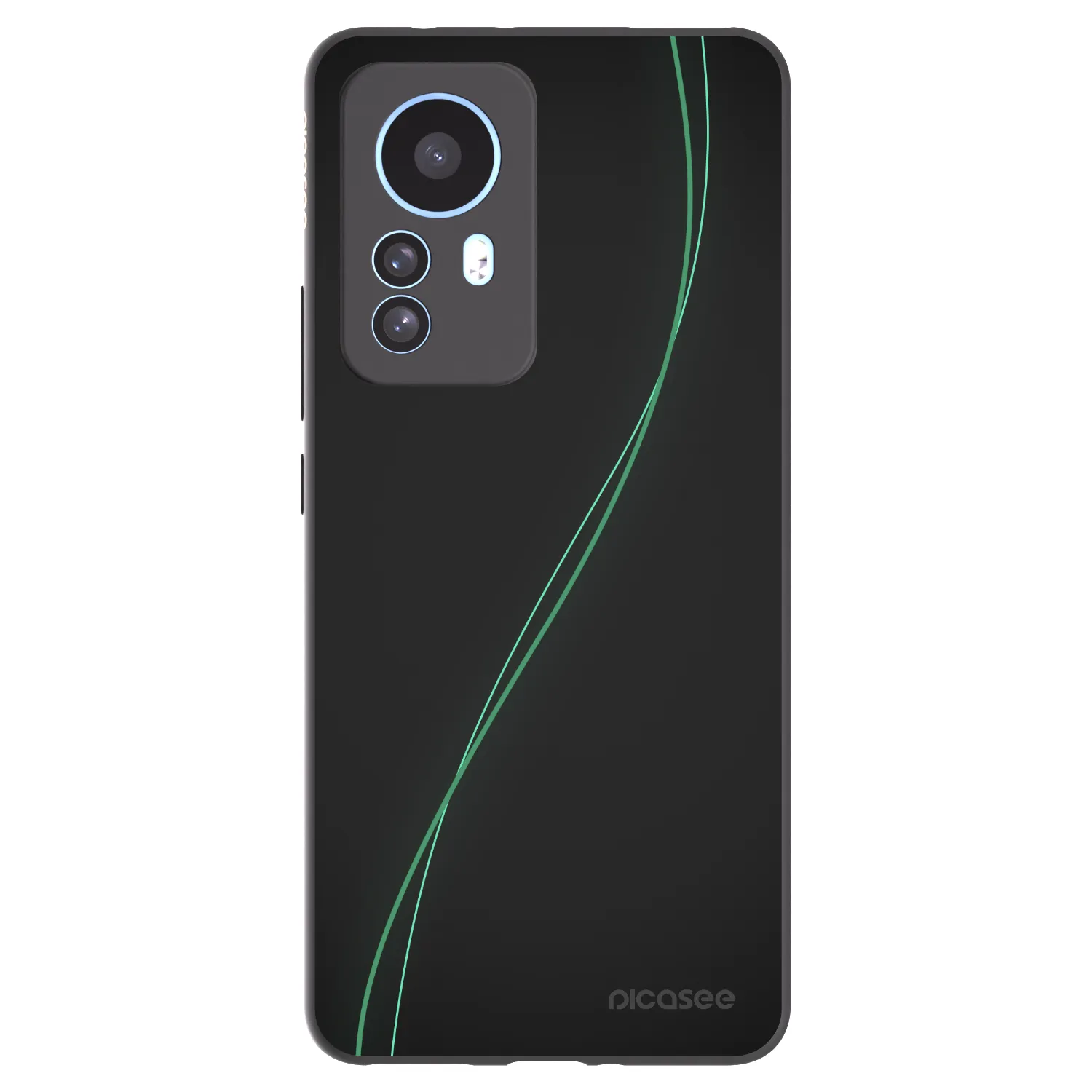 Picasee silikónový čierny obal pre Xiaomi 12T - Be Different