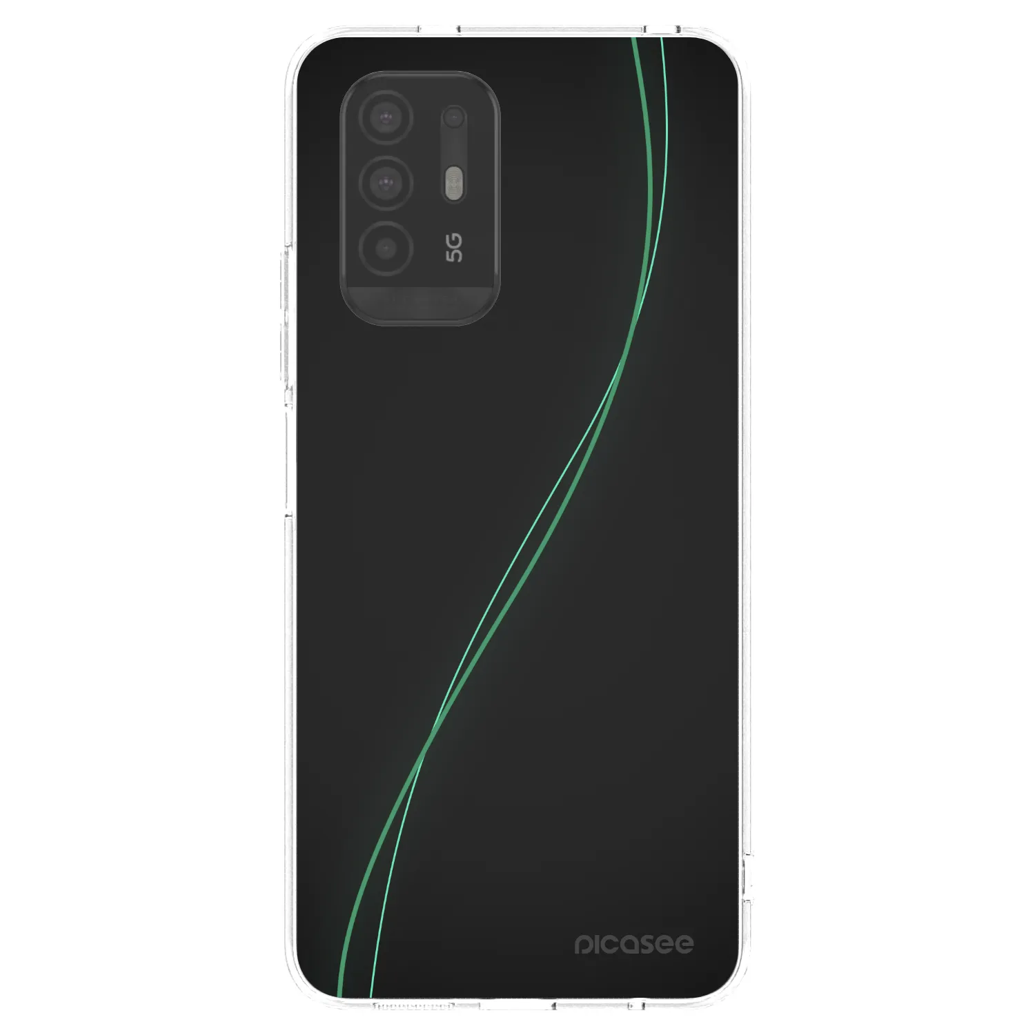 Silikónový prehľadný obal pre OPPO A94 5G - Be Different