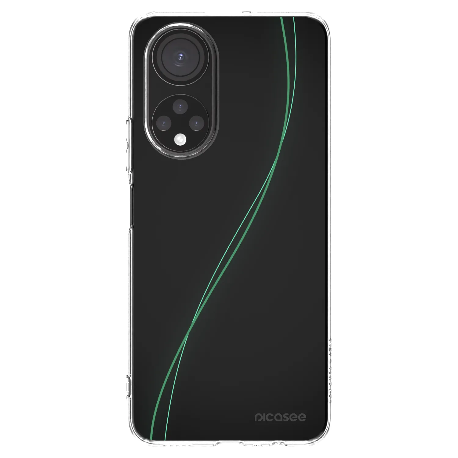 Silikónový prehľadný obal pre Honor X7 - Be Different