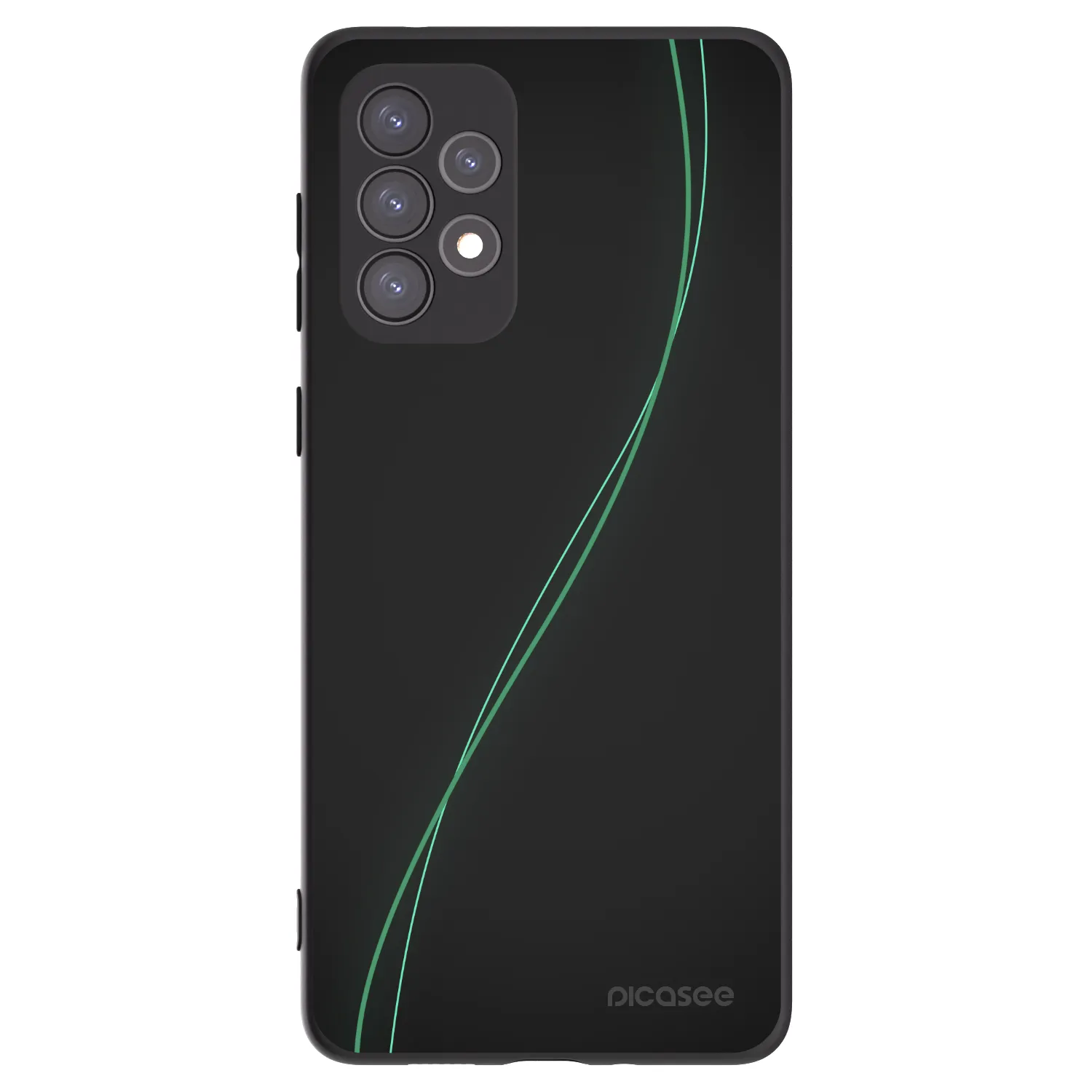 Picasee silikónový čierny obal pre Samsung Galaxy A73 5G - Be Different