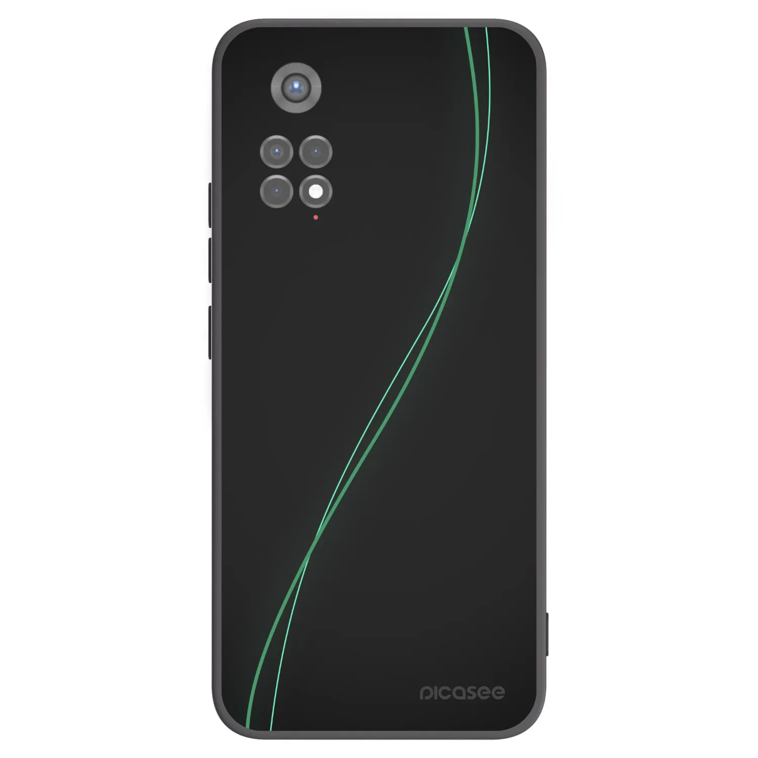 Picasee silikónový čierny obal pre Xiaomi Redmi Note 11S 5G - Be Different