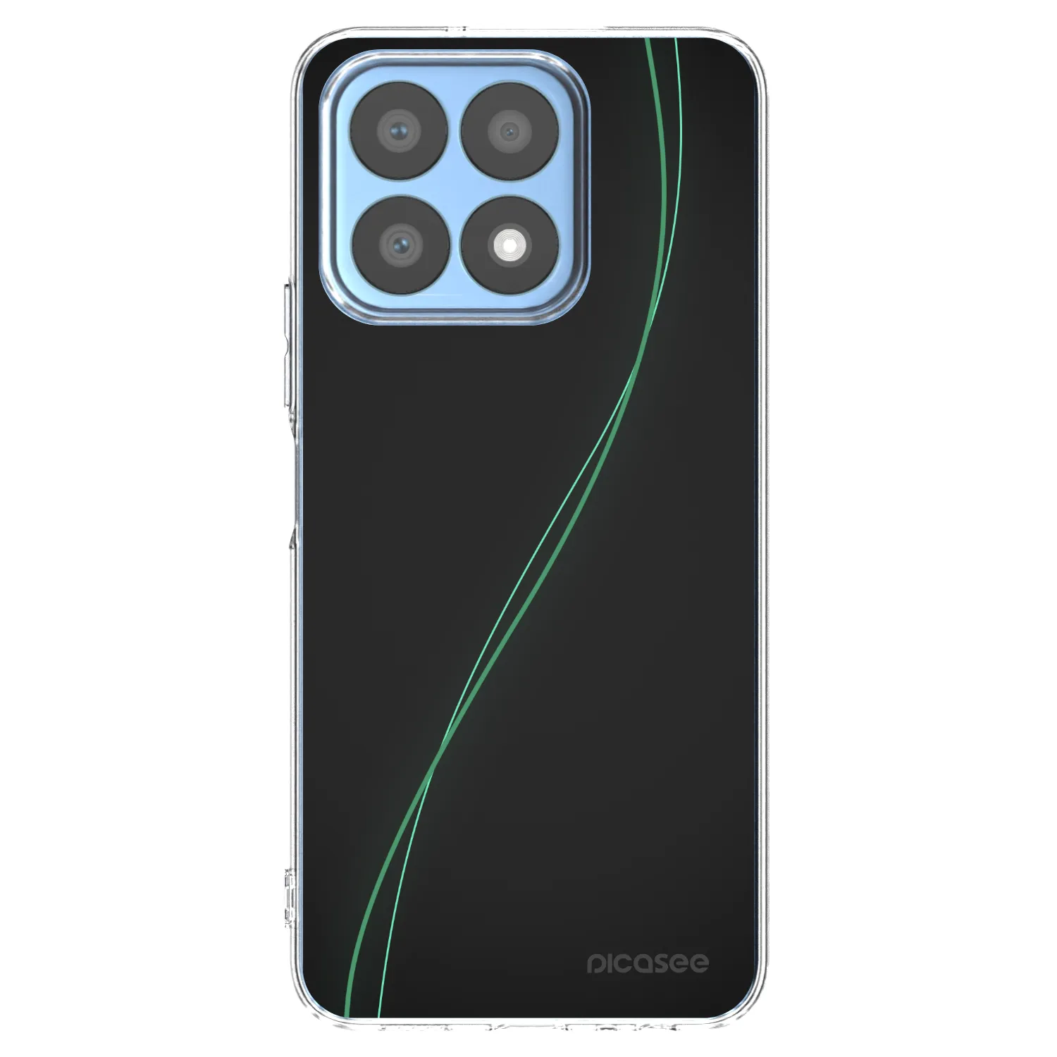 Picasee silikónový prehľadný obal pre Honor X8a - Be Different