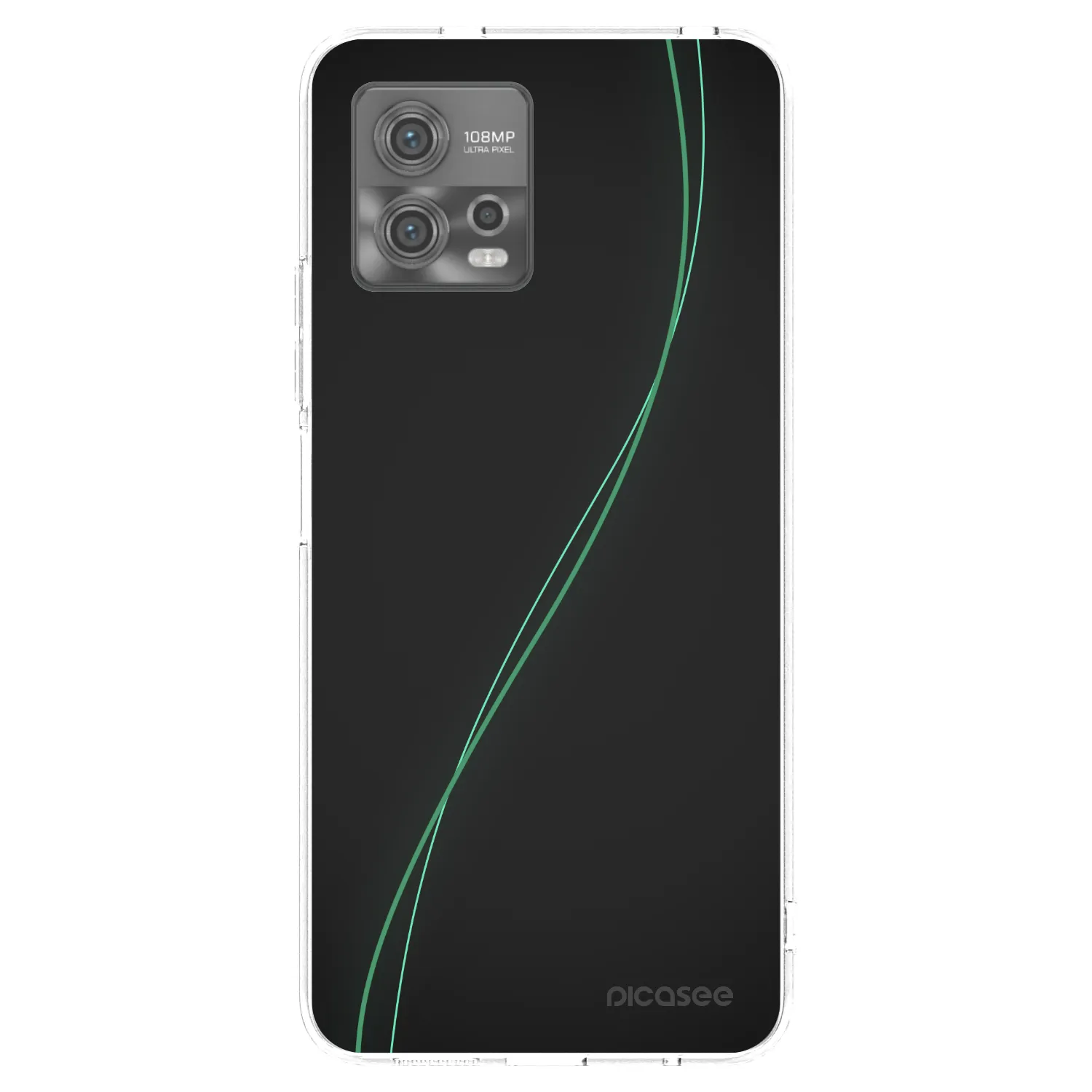 Silikónový prehľadný obal pre Motorola Moto G72 - Be Different