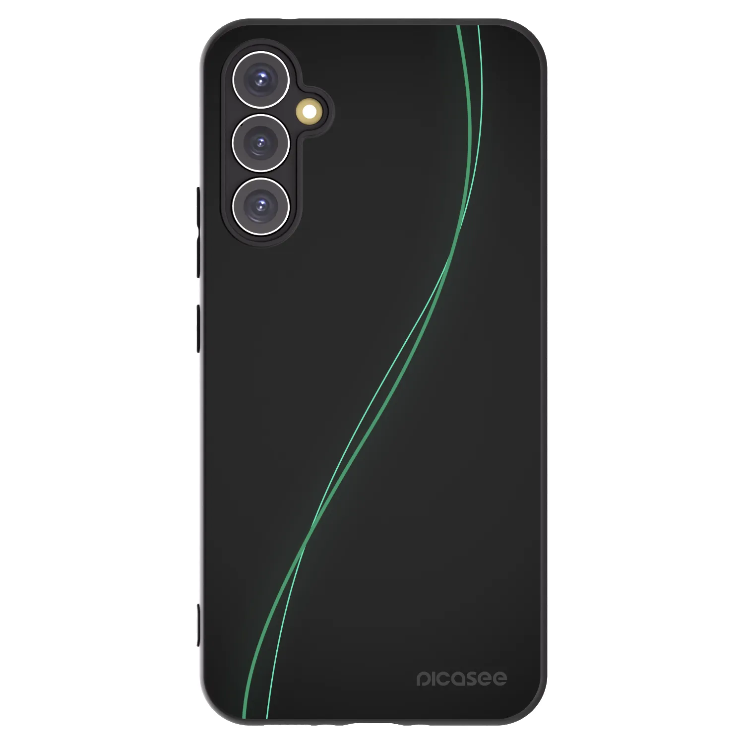 Picasee silikónový čierny obal pre Samsung Galaxy A34 5G A346B - Be Different