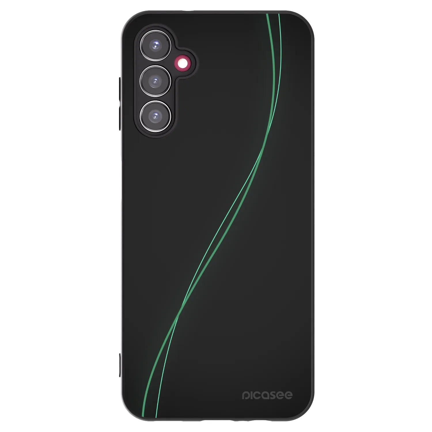 Picasee silikónový čierny obal pre Samsung Galaxy A14 4G A145R - Be Different