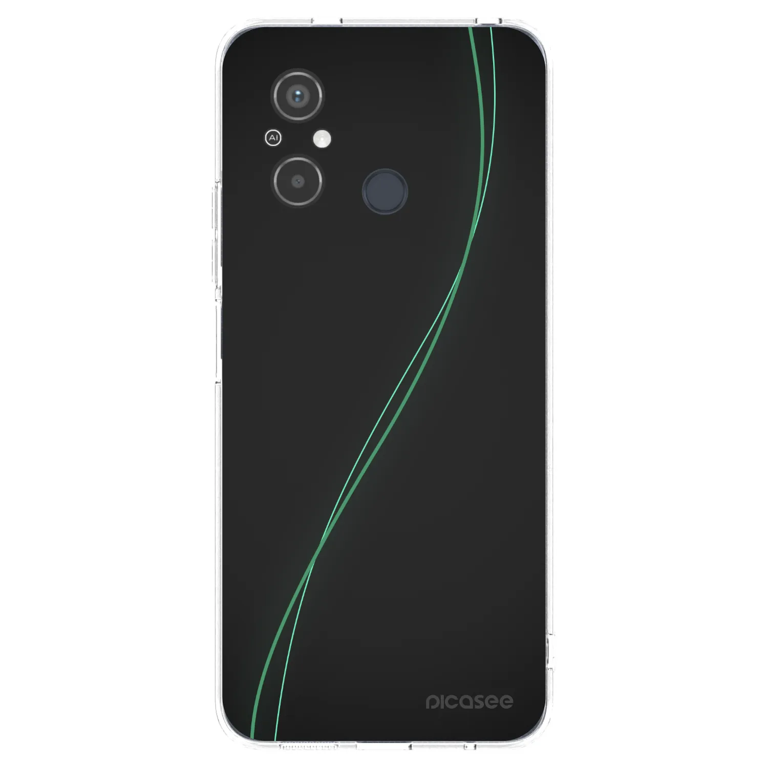 Silikónový prehľadný obal pre Xiaomi Redmi 12C - Be Different