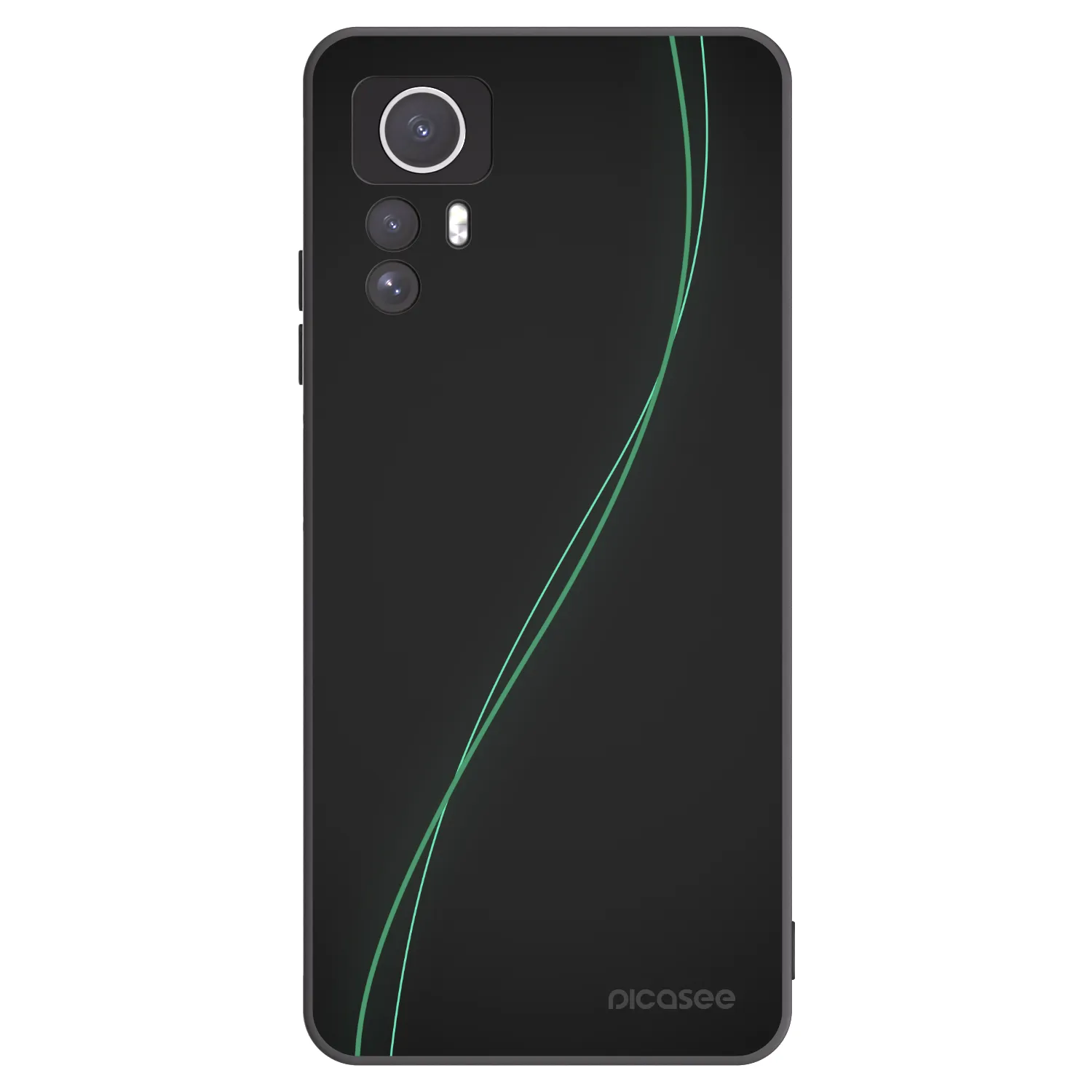 Silikónový čierny obal pre Xiaomi Redmi Note 12S - Be Different