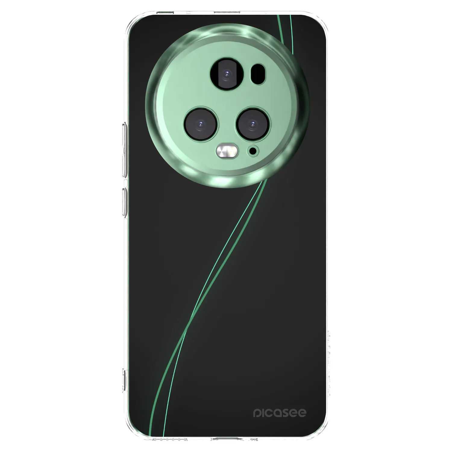 Picasee silikónový prehľadný obal pre Honor Magic5 Pro - Be Different
