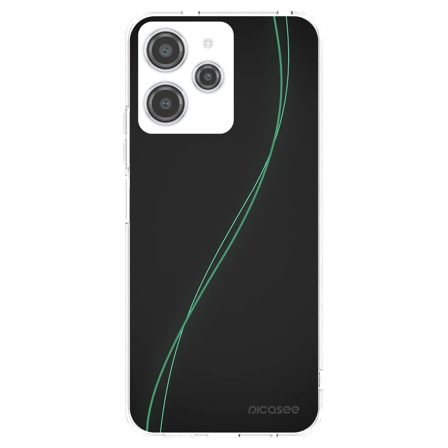 Silikónový prehľadný obal pre Xiaomi Redmi 12 4G - Be Different