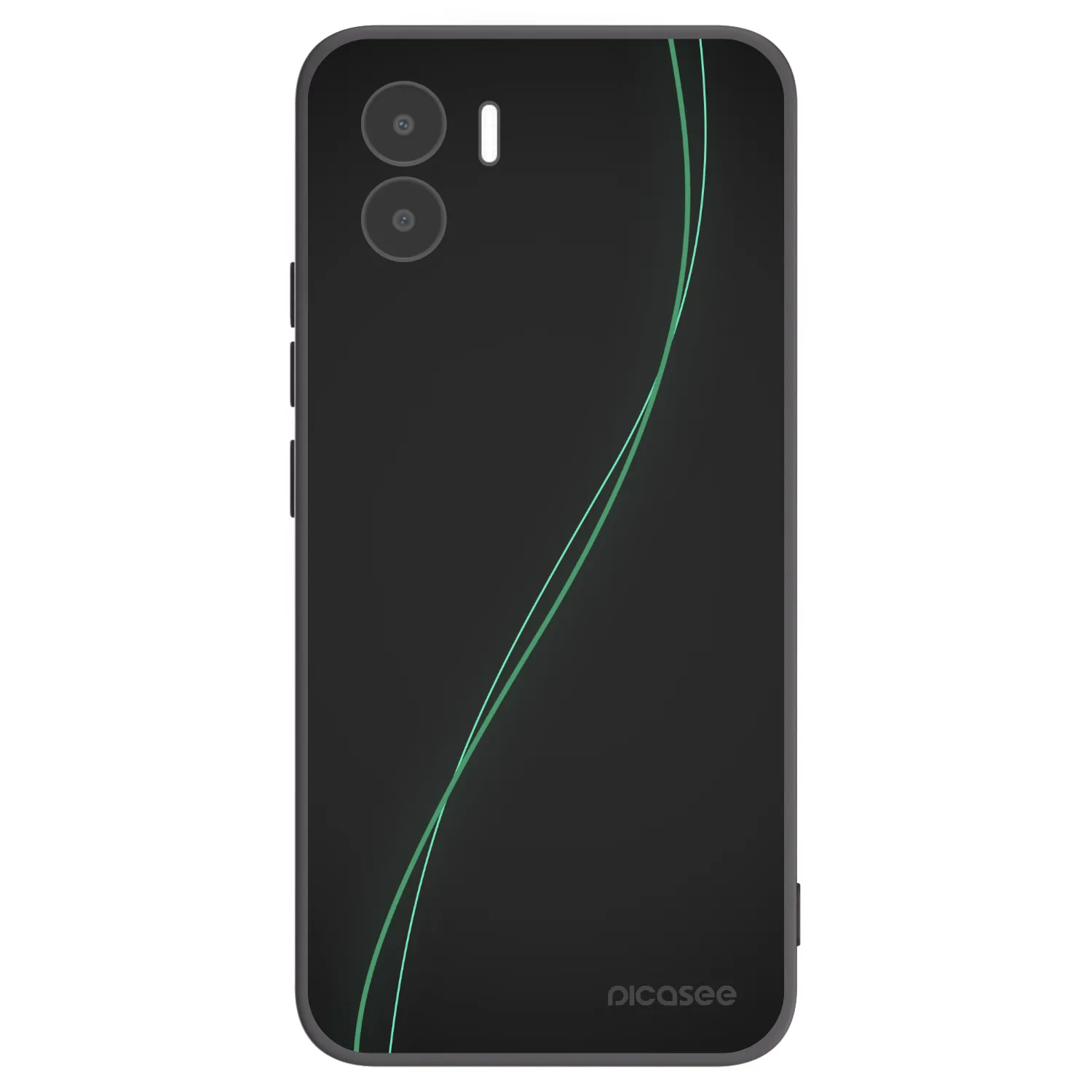 Picasee silikónový čierny obal pre Xiaomi Redmi A2 - Be Different