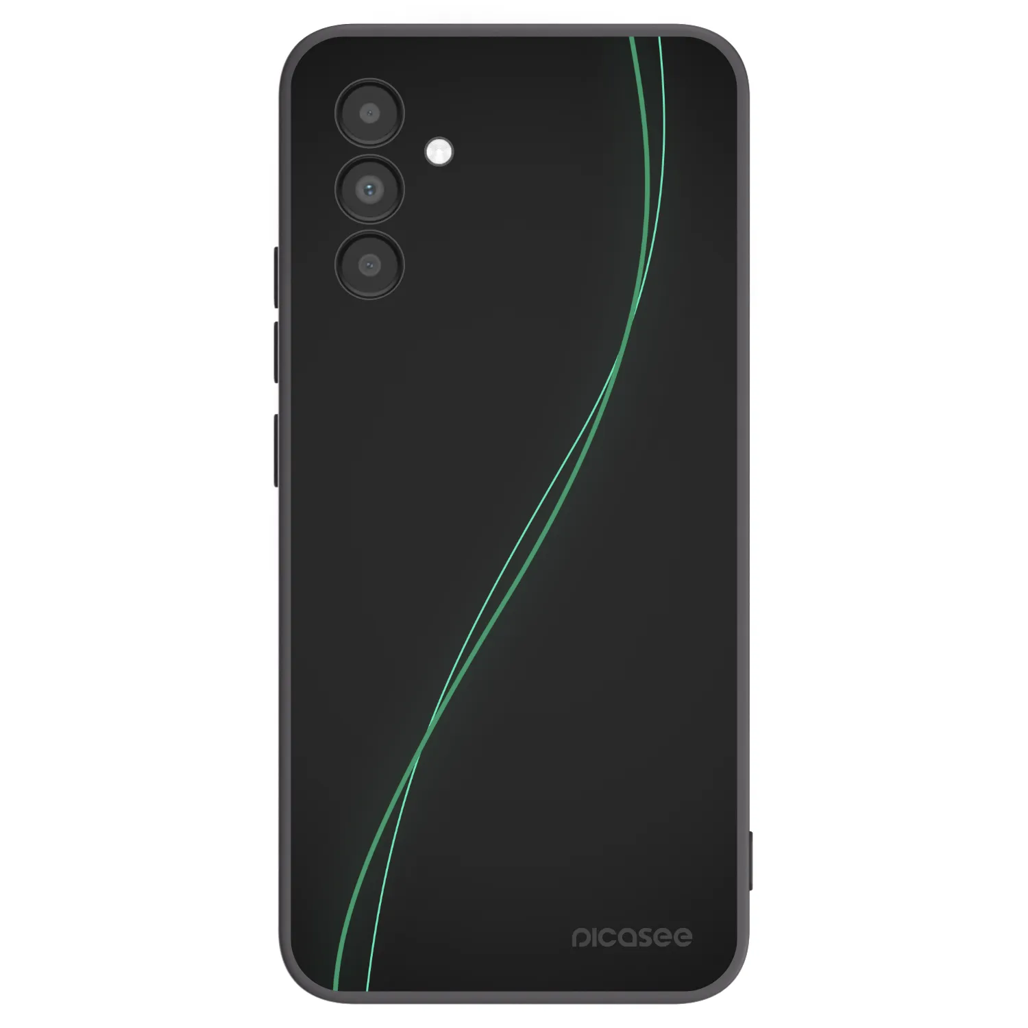 Picasee silikónový čierny obal pre Samsung Galaxy A04s A047F - Be Different