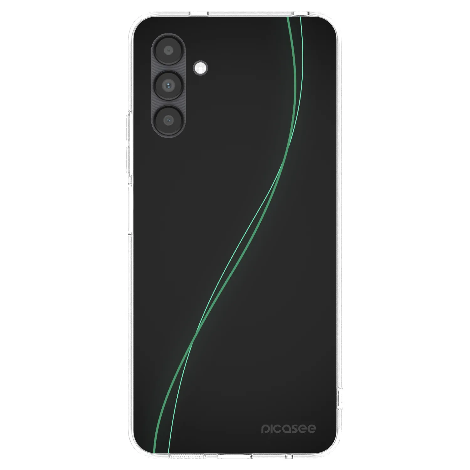 Picasee silikónový prehľadný obal pre Samsung Galaxy A04s A047F - Be Different