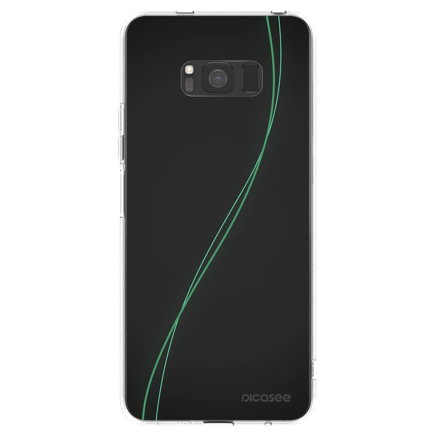 Picasee silikónový prehľadný obal pre Samsung Galaxy S8 G950F - Be Different