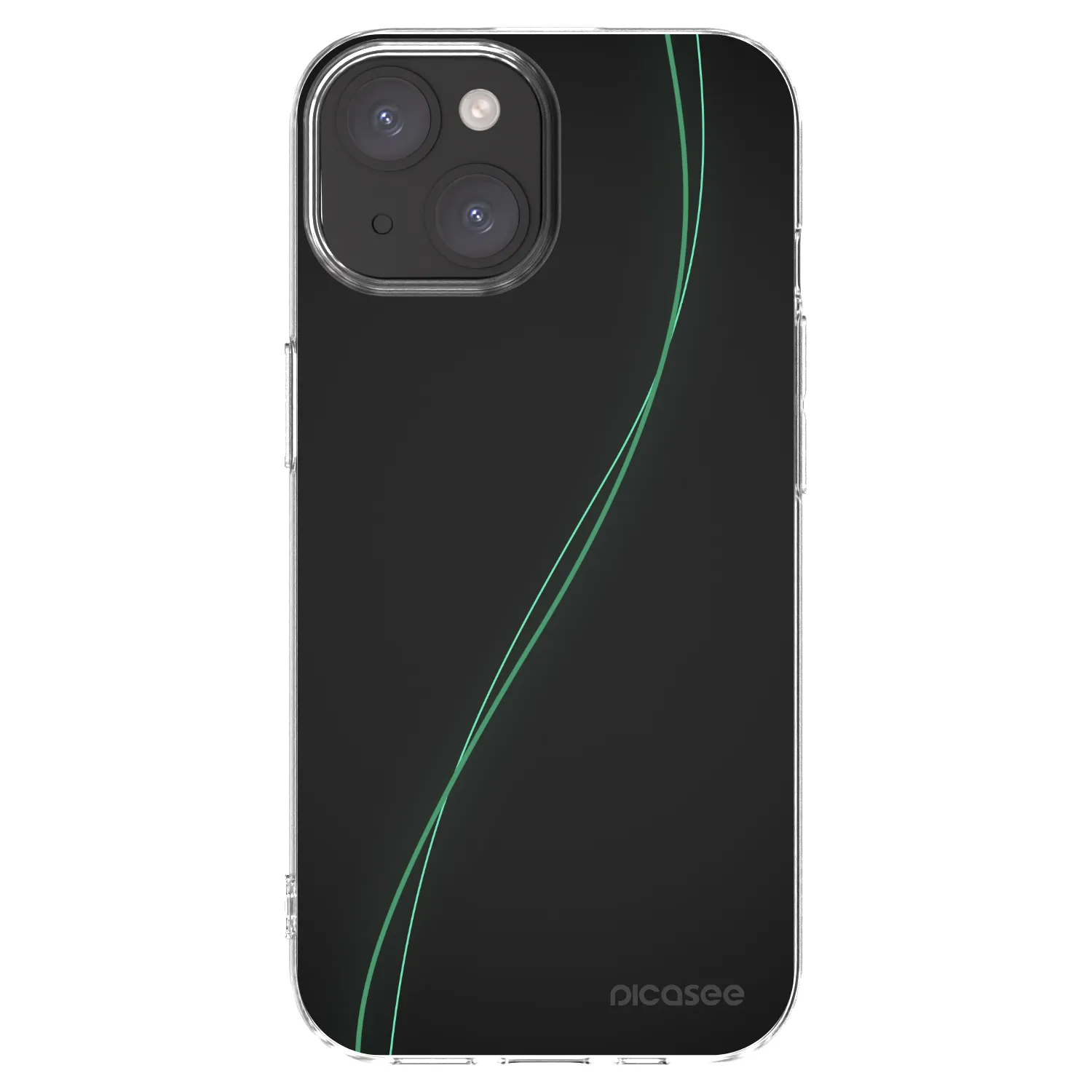 Silikónový prehľadný obal pre Apple iPhone 15 - Be Different
