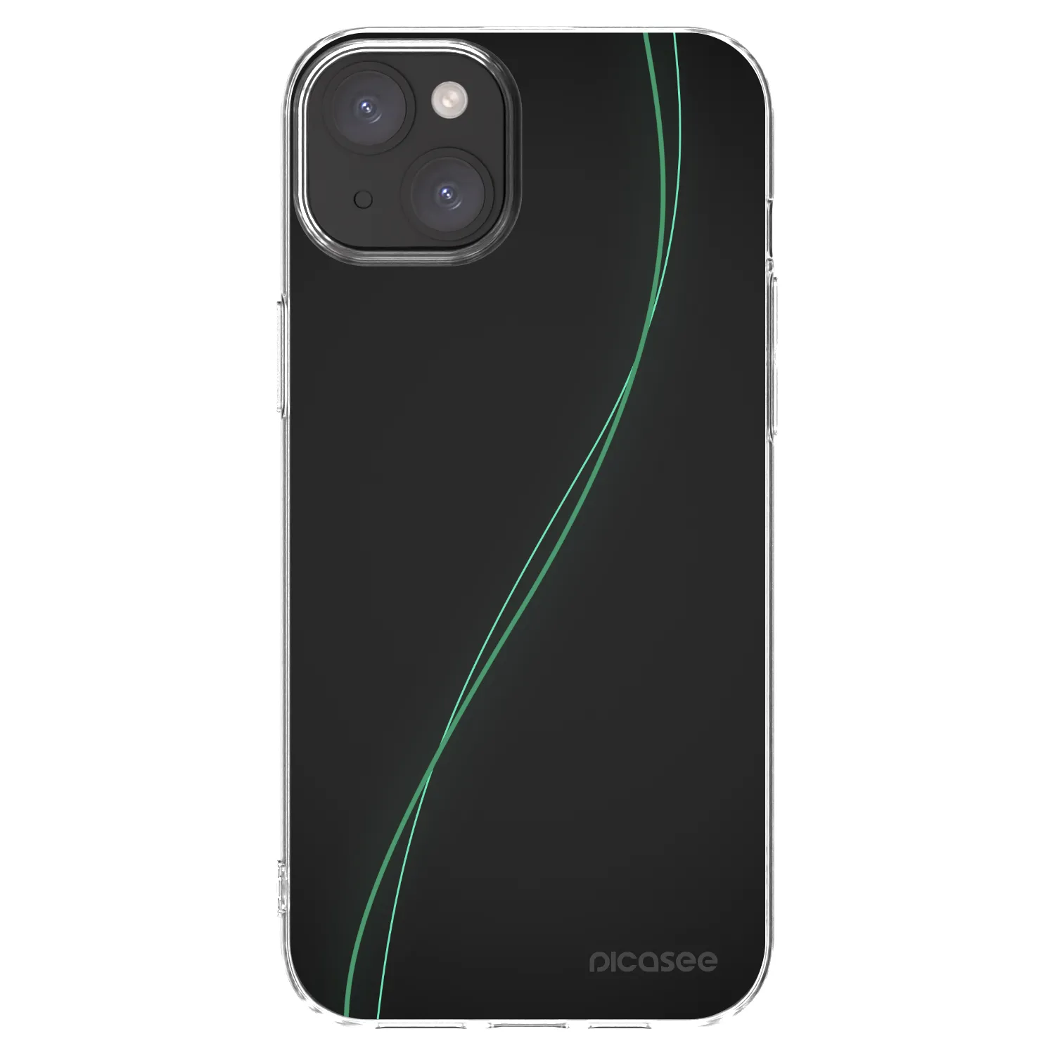Silikónový prehľadný obal pre Apple iPhone 15 Plus - Be Different