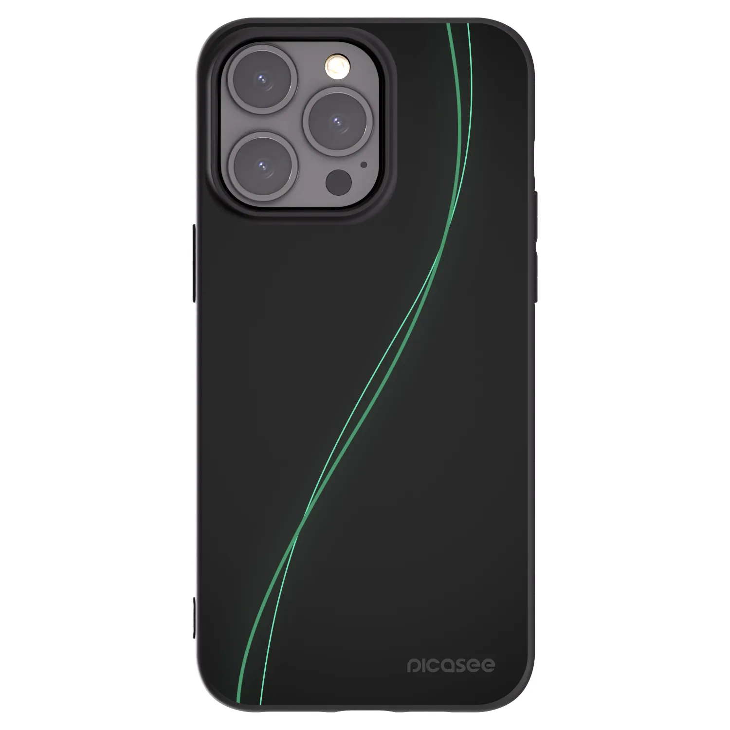 Picasee silikónový čierny obal pre Apple iPhone 15 Pro Max - Be Different