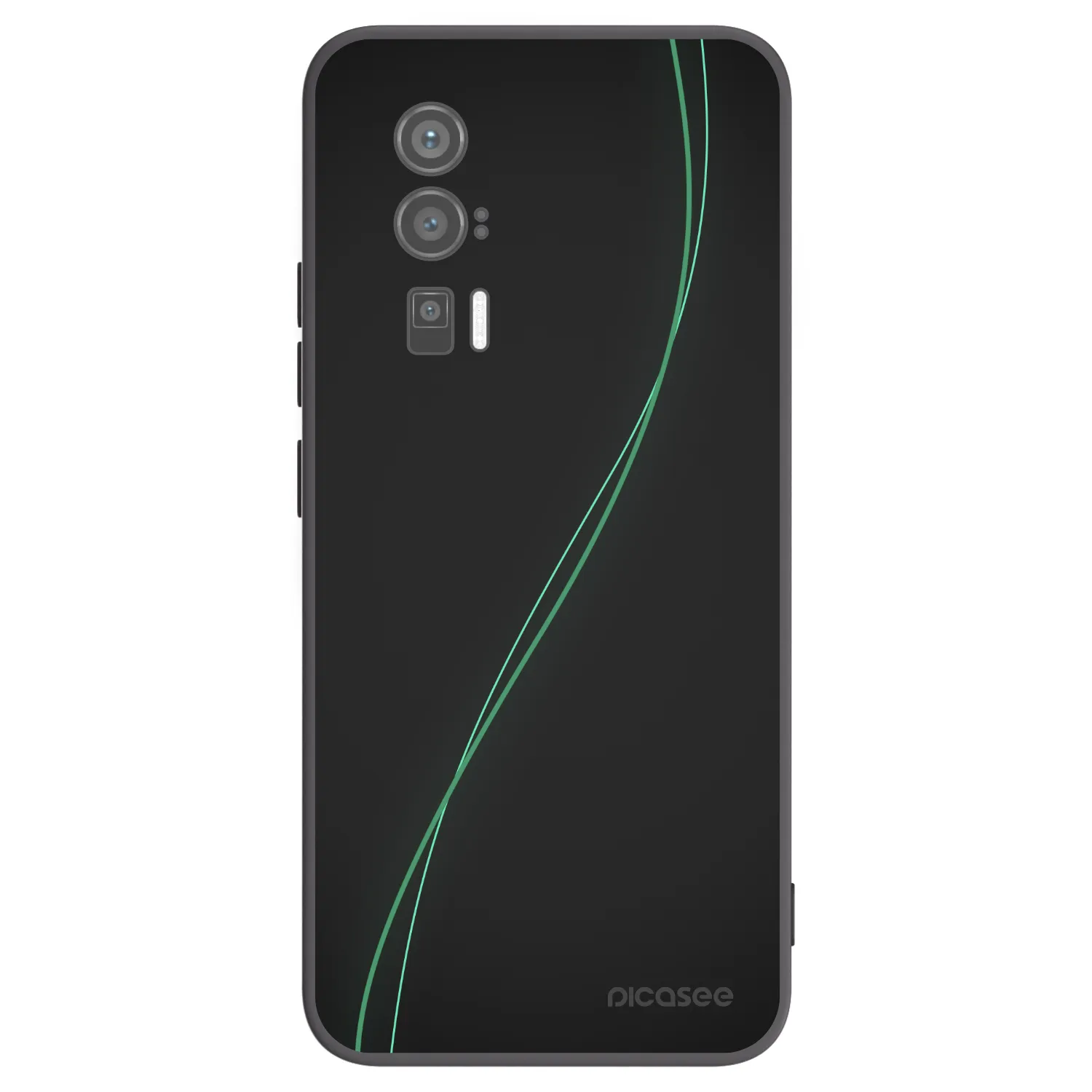 Picasee silikónový čierny obal pre Xiaomi Poco F5 Pro 5G - Be Different
