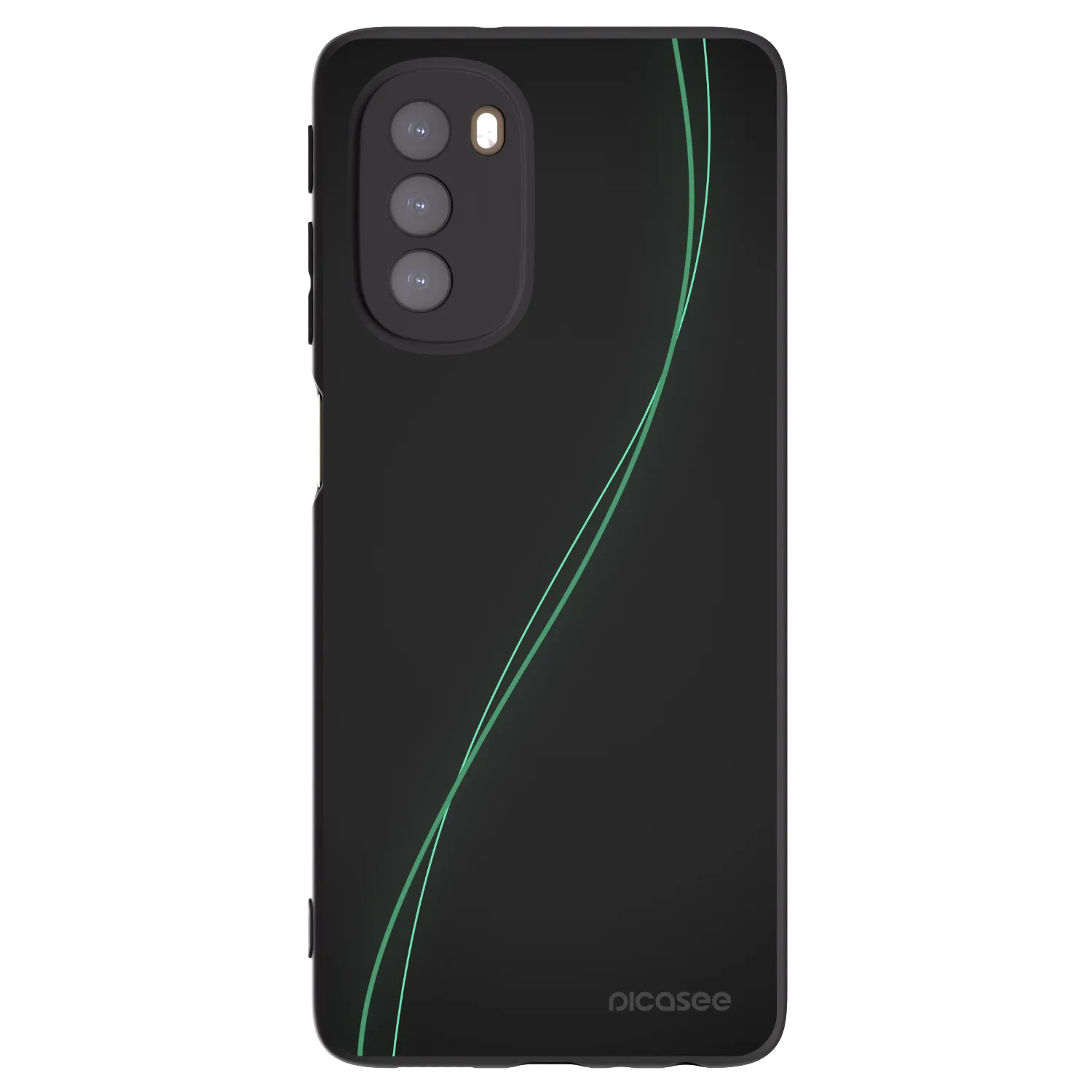 Picasee silikónový čierny obal pre Motorola Moto G51 - Be Different