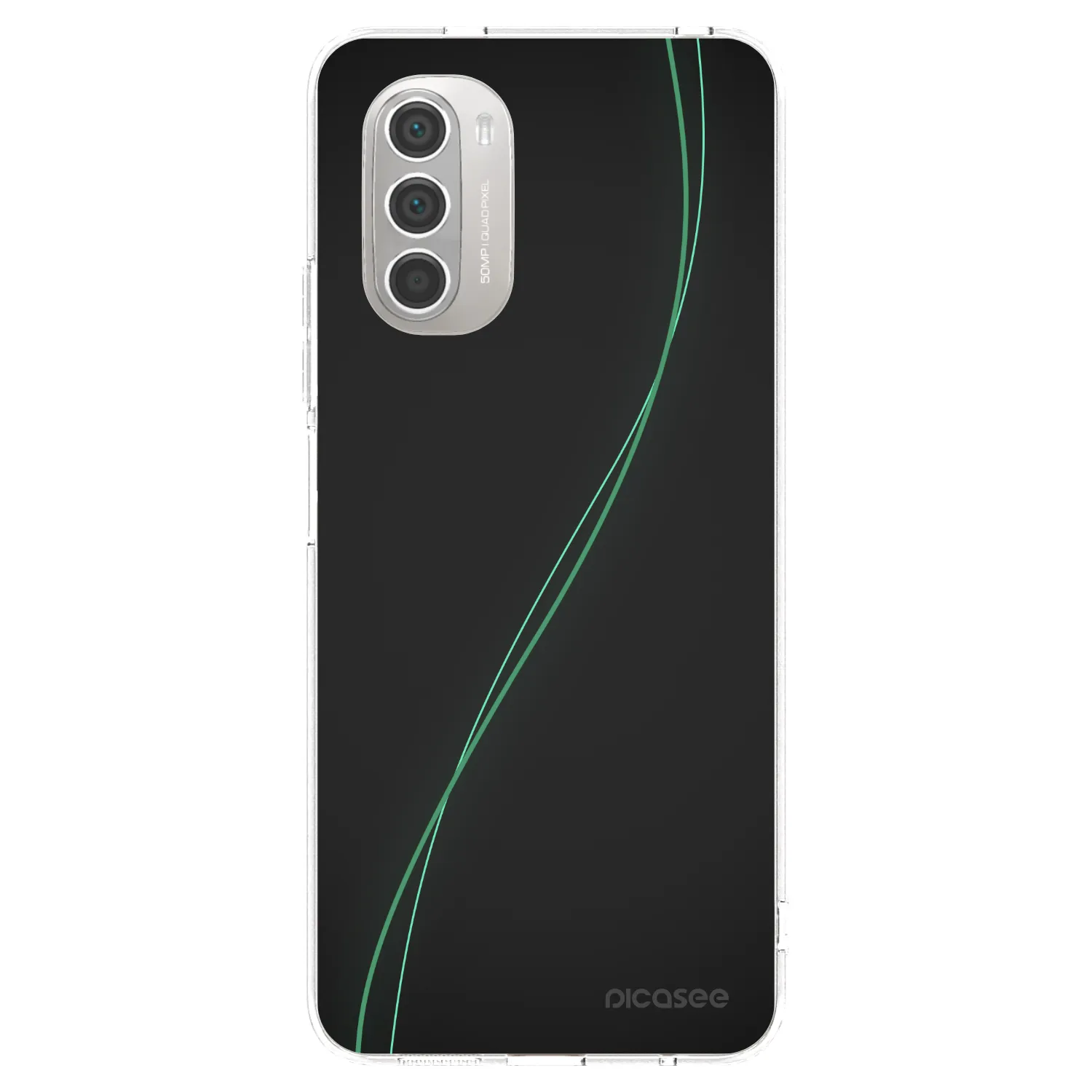 Silikónový prehľadný obal pre Motorola Moto G51 - Be Different
