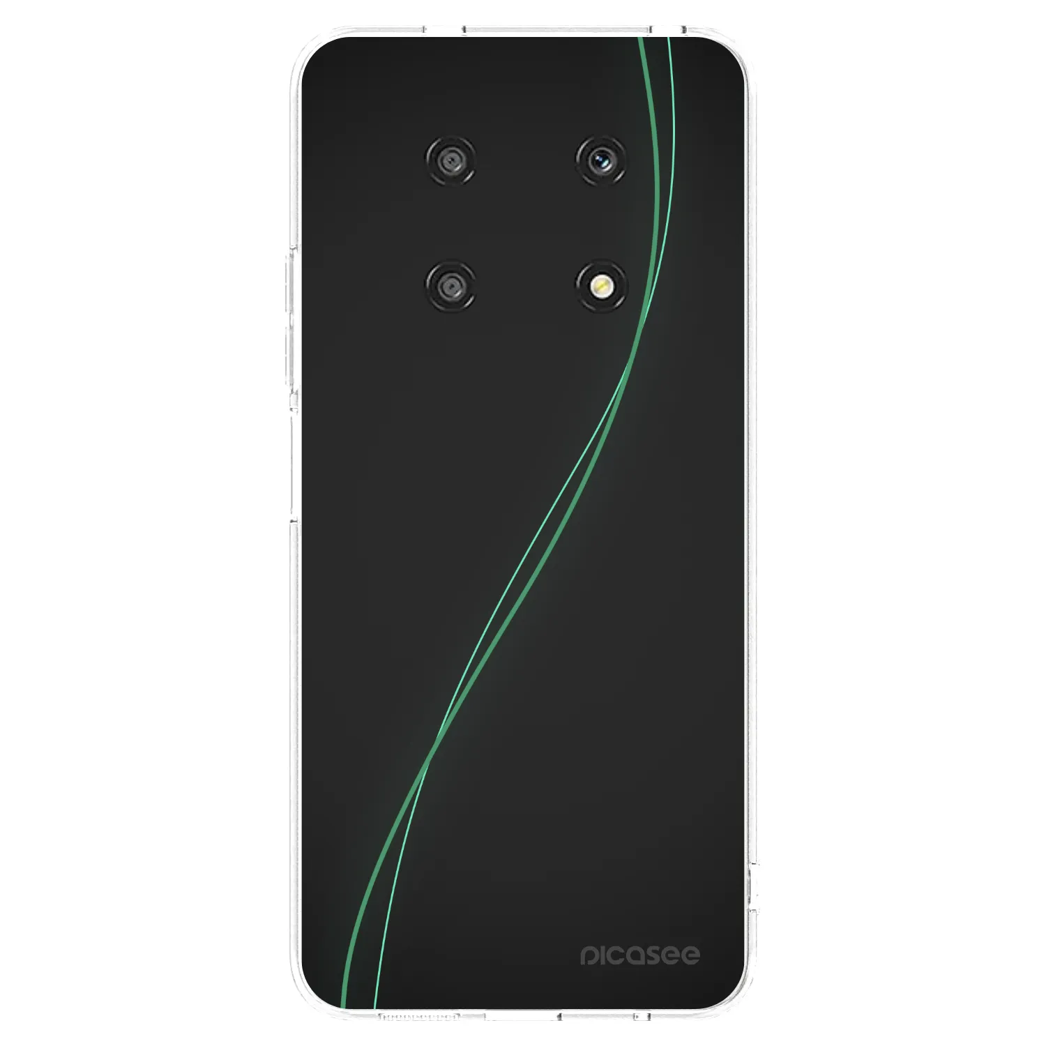 Picasee silikónový prehľadný obal pre Honor Magic4 Lite 5G - Be Different