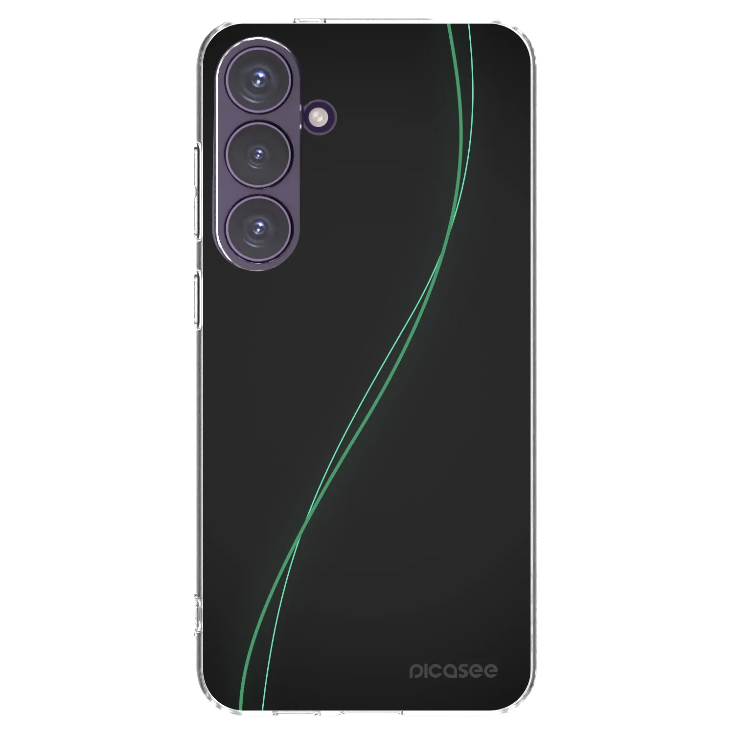 Picasee silikónový prehľadný obal pre Samsung Galaxy S24+ S926B 5G - Be Different