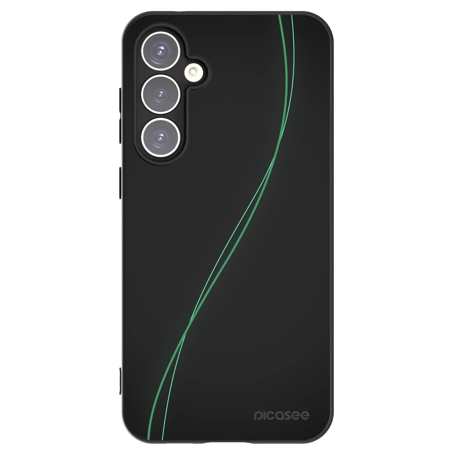 Picasee silikónový čierny obal pre Samsung Galaxy S23 FE S711B - Be Different