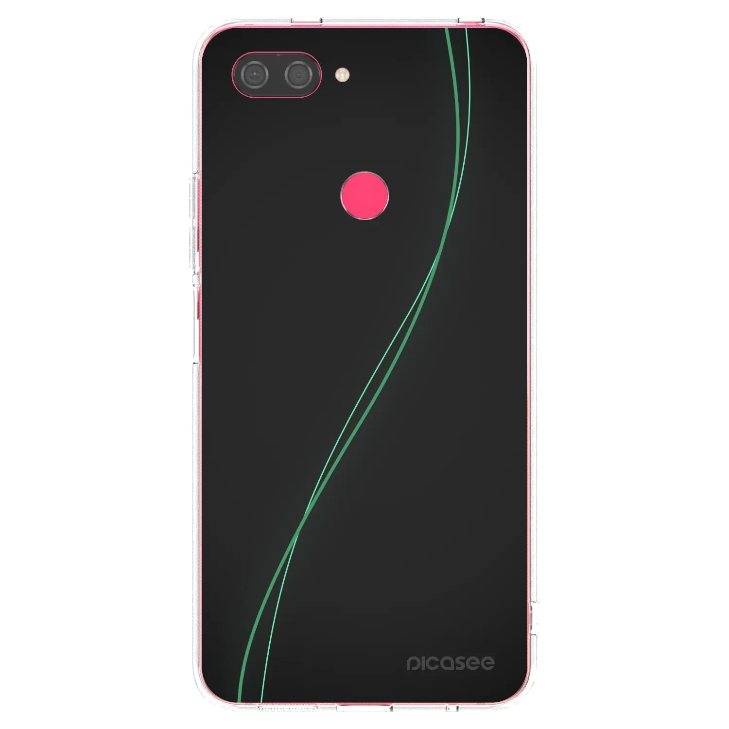 Silikónový prehľadný obal pre Xiaomi Mi 8 Lite - Be Different