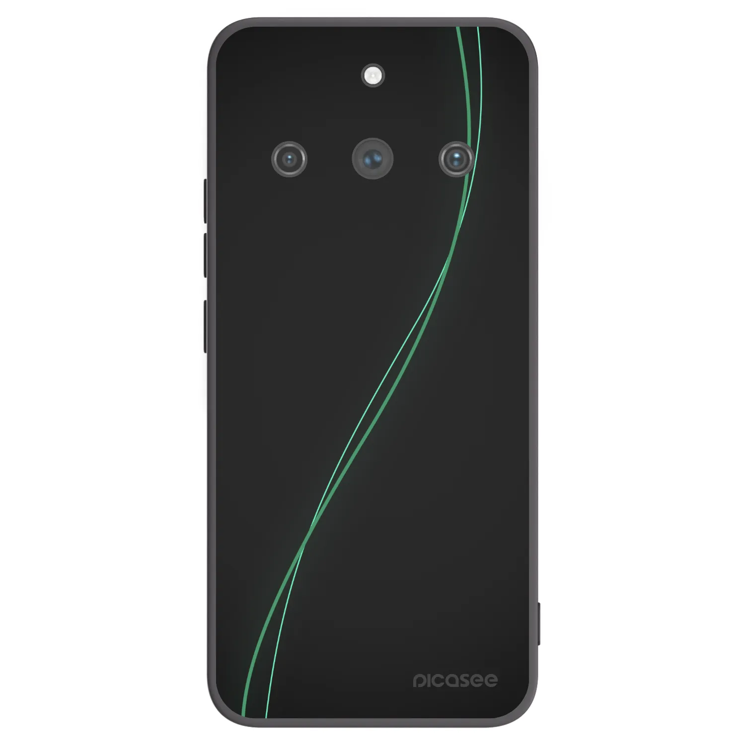 Picasee silikónový čierny obal pre Realme 11 Pro+ - Be Different