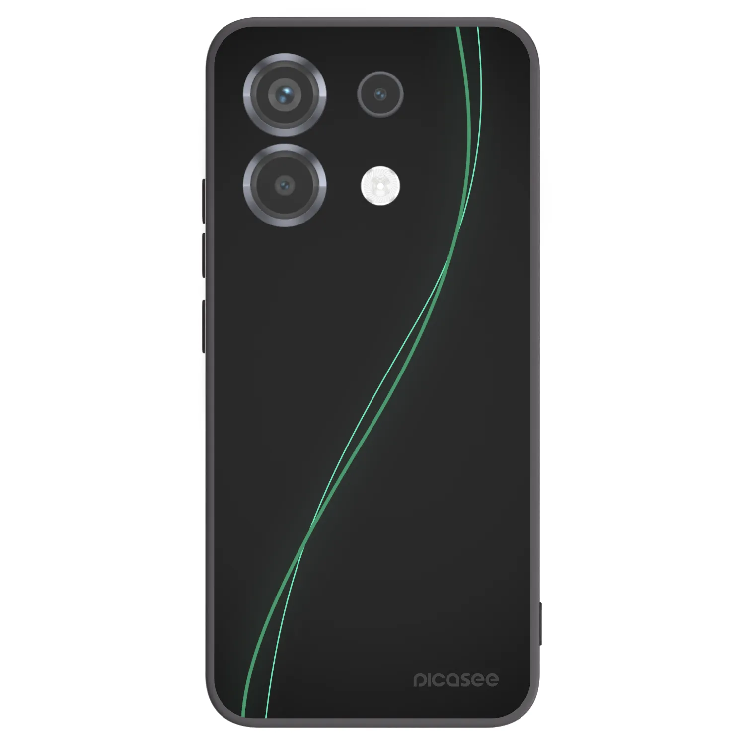 Picasee silikónový čierny obal pre Xiaomi Poco X6 - Be Different