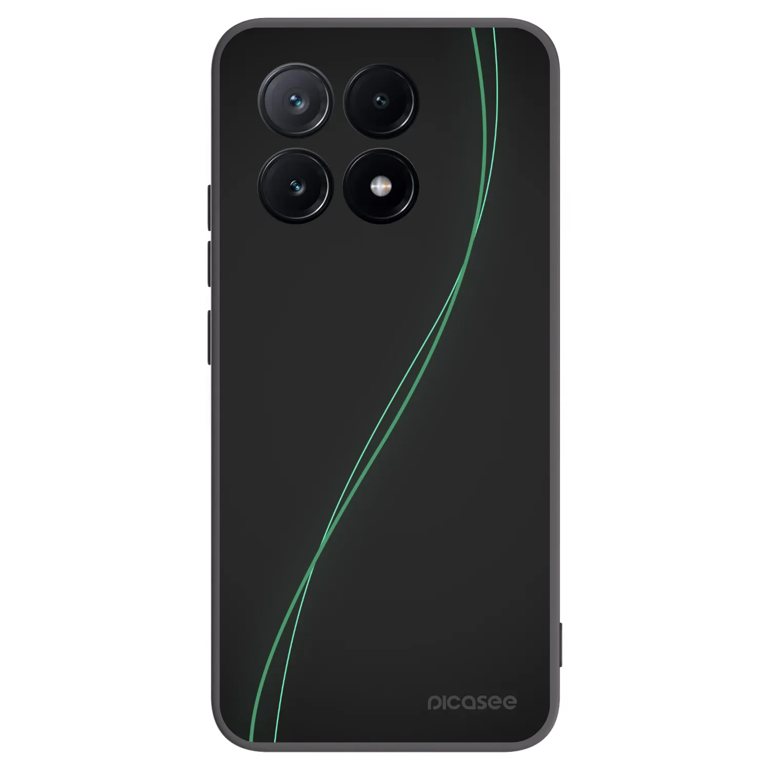 Silikónový čierny obal pre Xiaomi Poco X6 Pro - Be Different