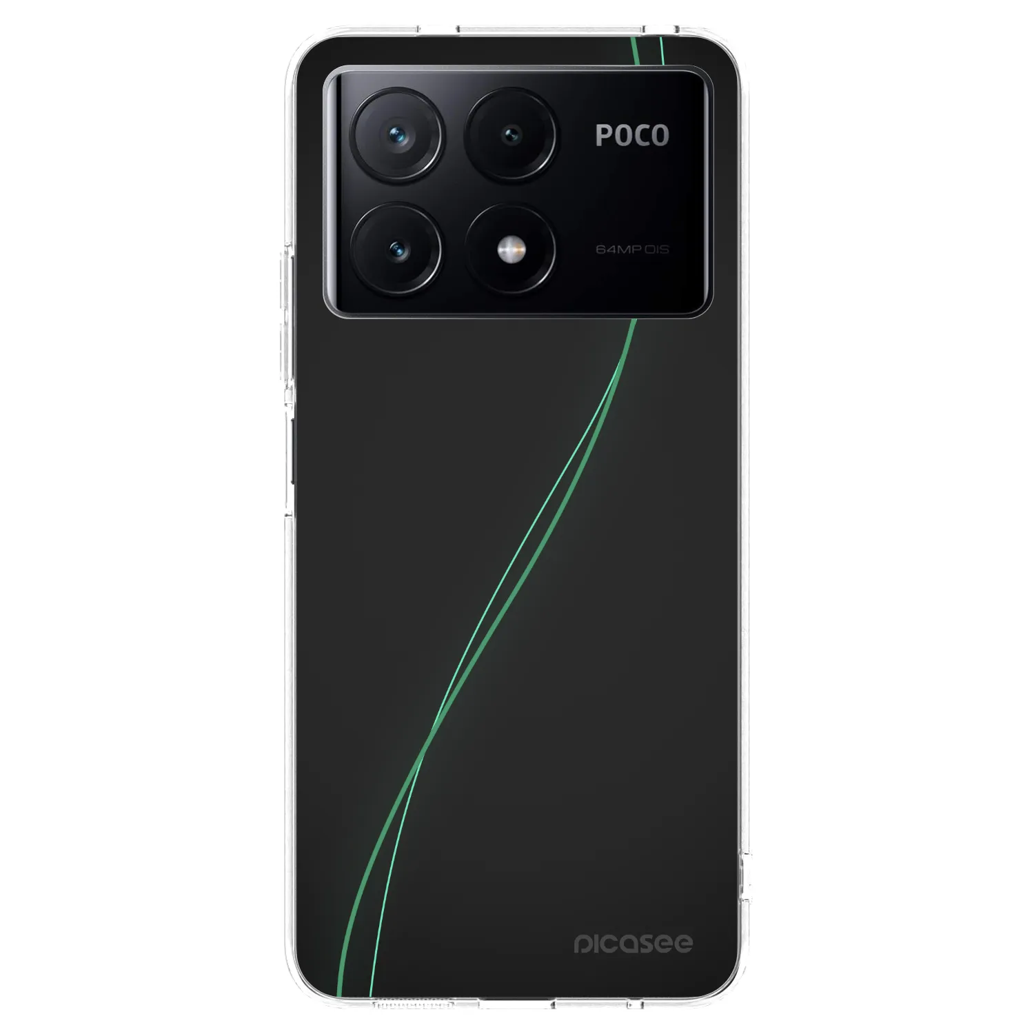 Silikónový prehľadný obal pre Xiaomi Poco X6 Pro - Be Different