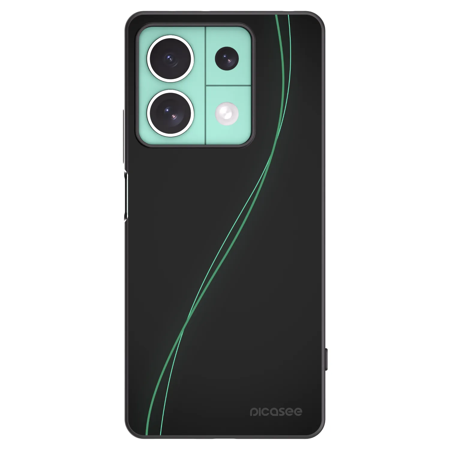 Picasee silikónový čierny obal pre Xiaomi Redmi Note 13 5G - Be Different