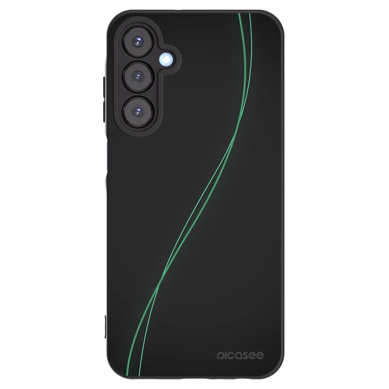Picasee silikónový čierny obal pre Samsung Galaxy A25 A256B 5G - Be Different