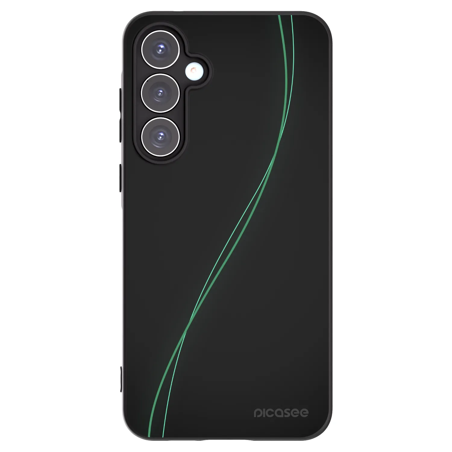 Picasee silikónový čierny obal pre Samsung Galaxy A55 5G A556B - Be Different