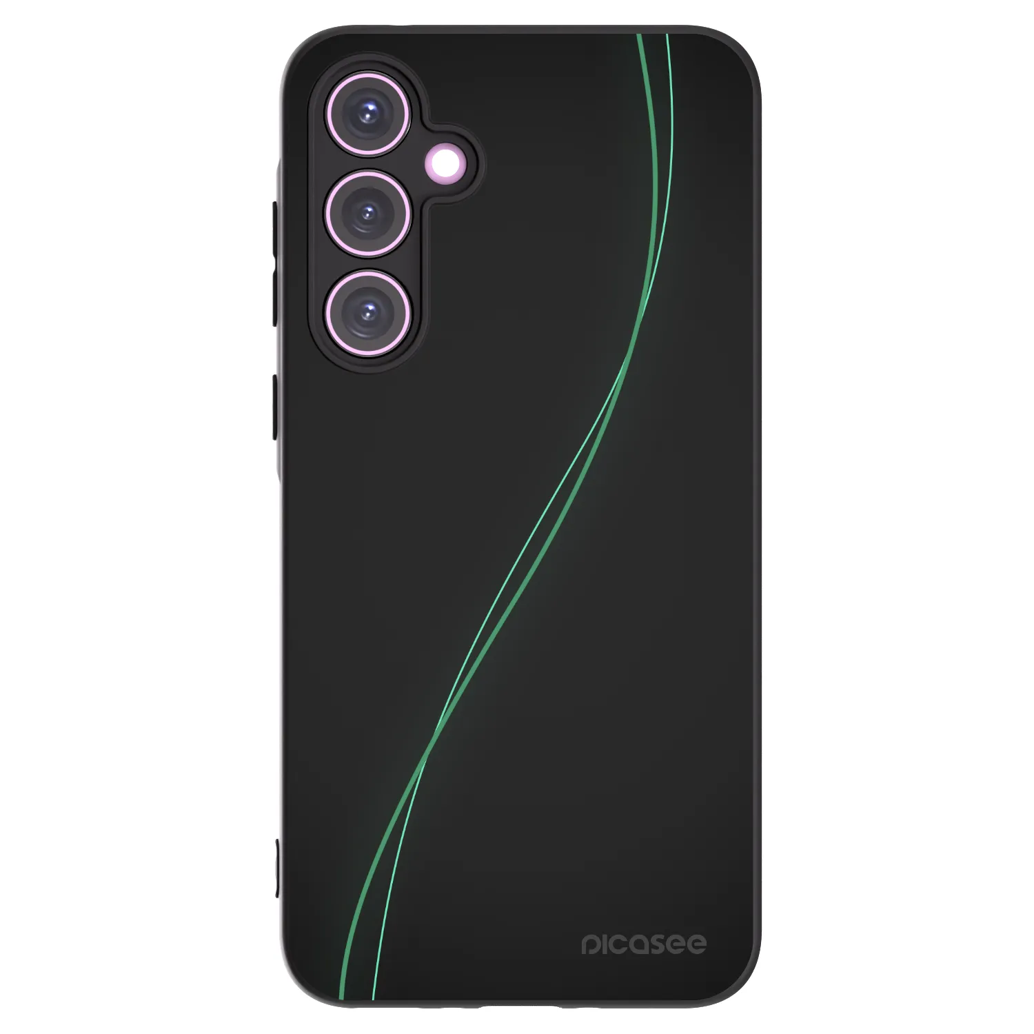 Picasee silikónový čierny obal pre Samsung Galaxy A35 5G A356B - Be Different