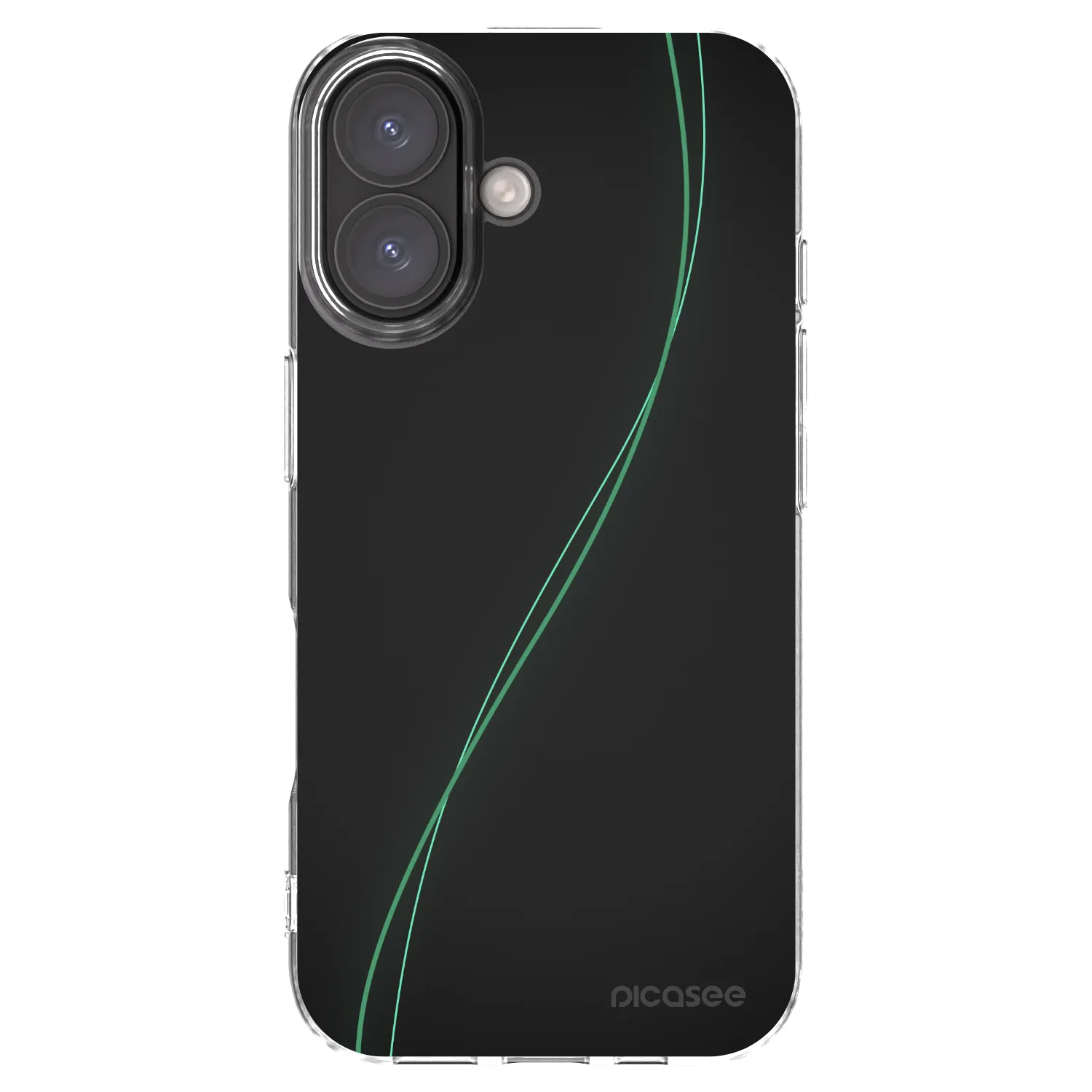 Silikónový prehľadný obal pre Apple iPhone 16 - Be Different