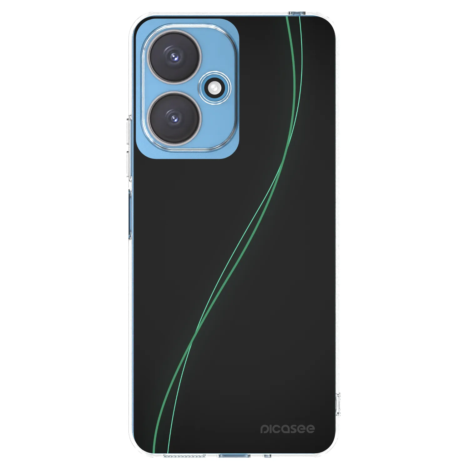 Silikónový prehľadný obal pre Xiaomi Redmi 13C 5G - Be Different
