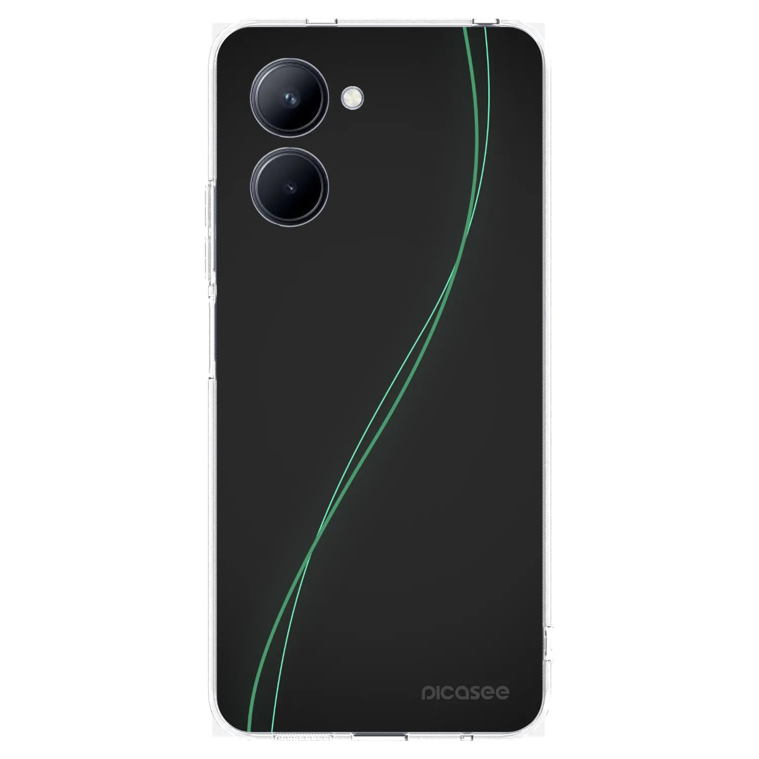Picasee silikónový prehľadný obal pre Realme C33 (2023) - Be Different
