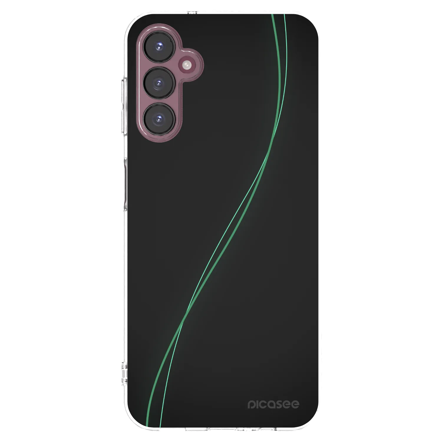 Picasee silikónový prehľadný obal pre Samsung Galaxy A05s A057G - Be Different