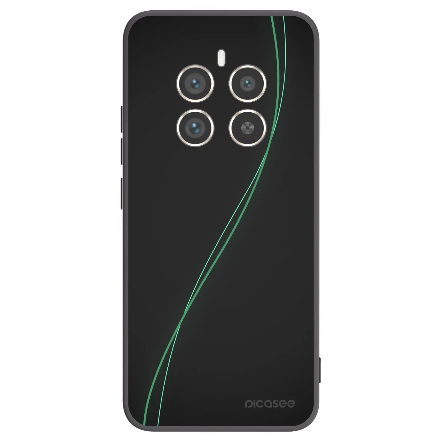 Picasee silikónový čierny obal pre Realme 12 Pro 5G - Be Different