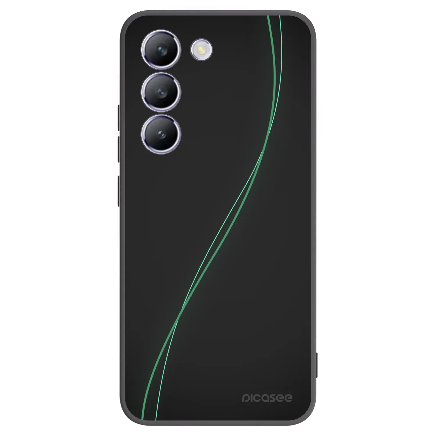 Picasee silikónový čierny obal pre Vivo V40 SE 5G - Be Different