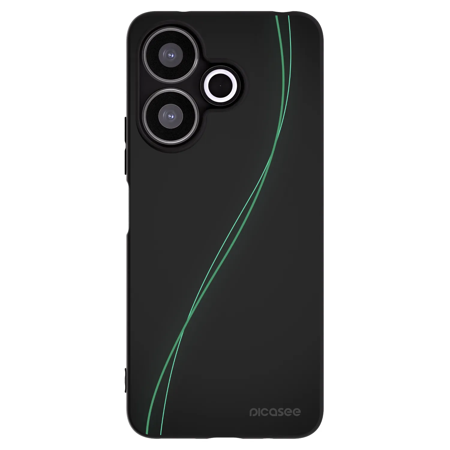 Silikónový čierny obal pre Xiaomi Redmi 13 4G - Be Different