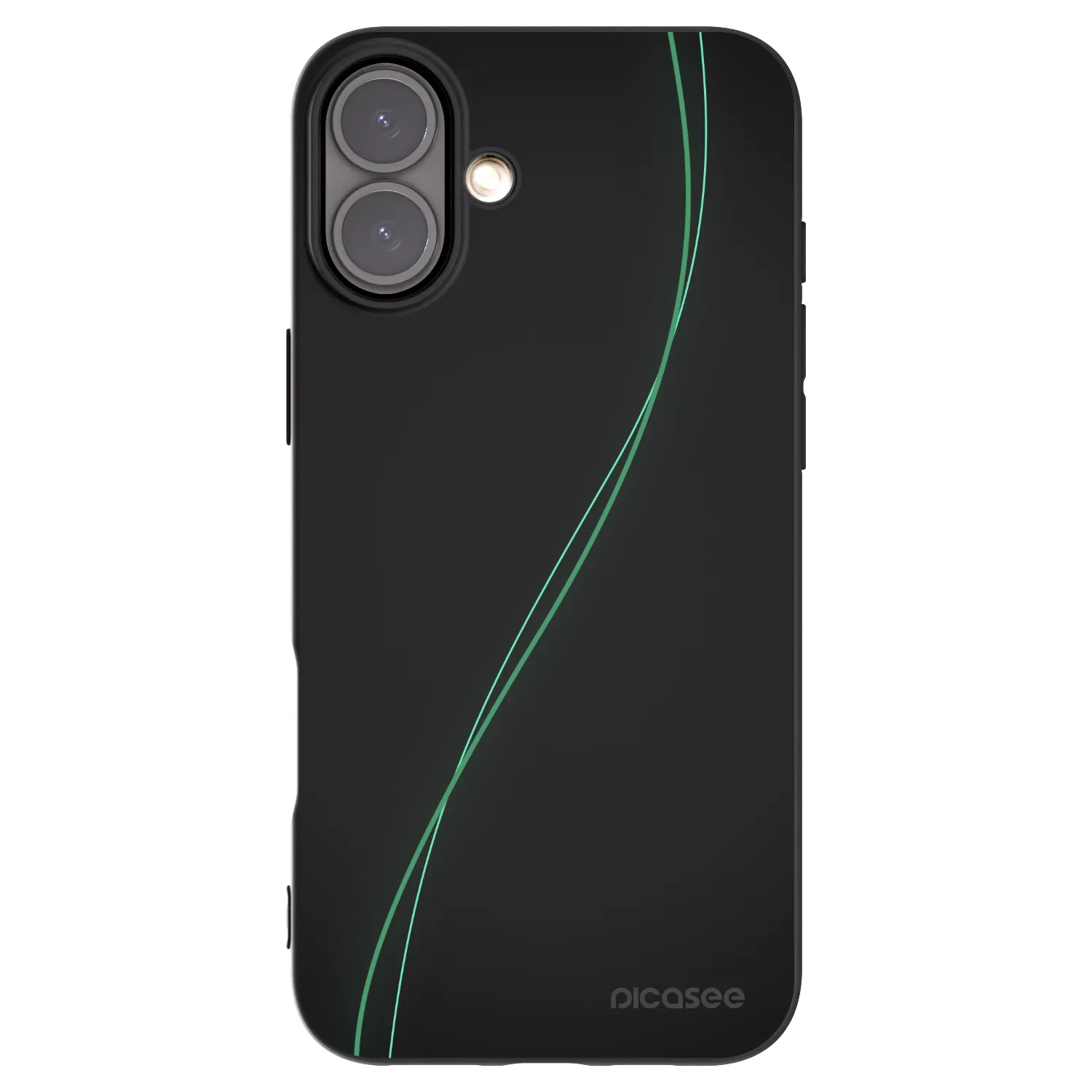 Picasee silikónový čierny obal pre Apple iPhone 16 Plus - Be Different