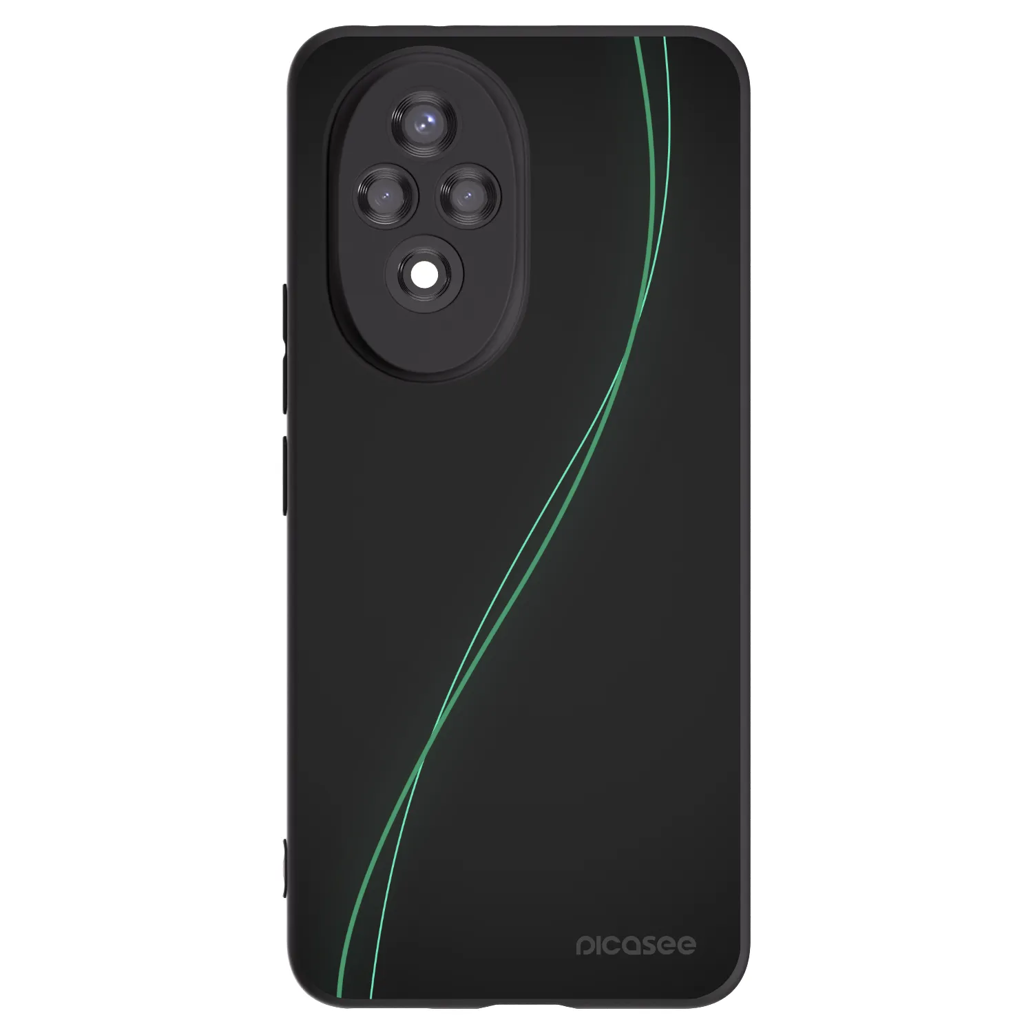 Picasee silikónový čierny obal pre Honor 200 Pro 5G - Be Different